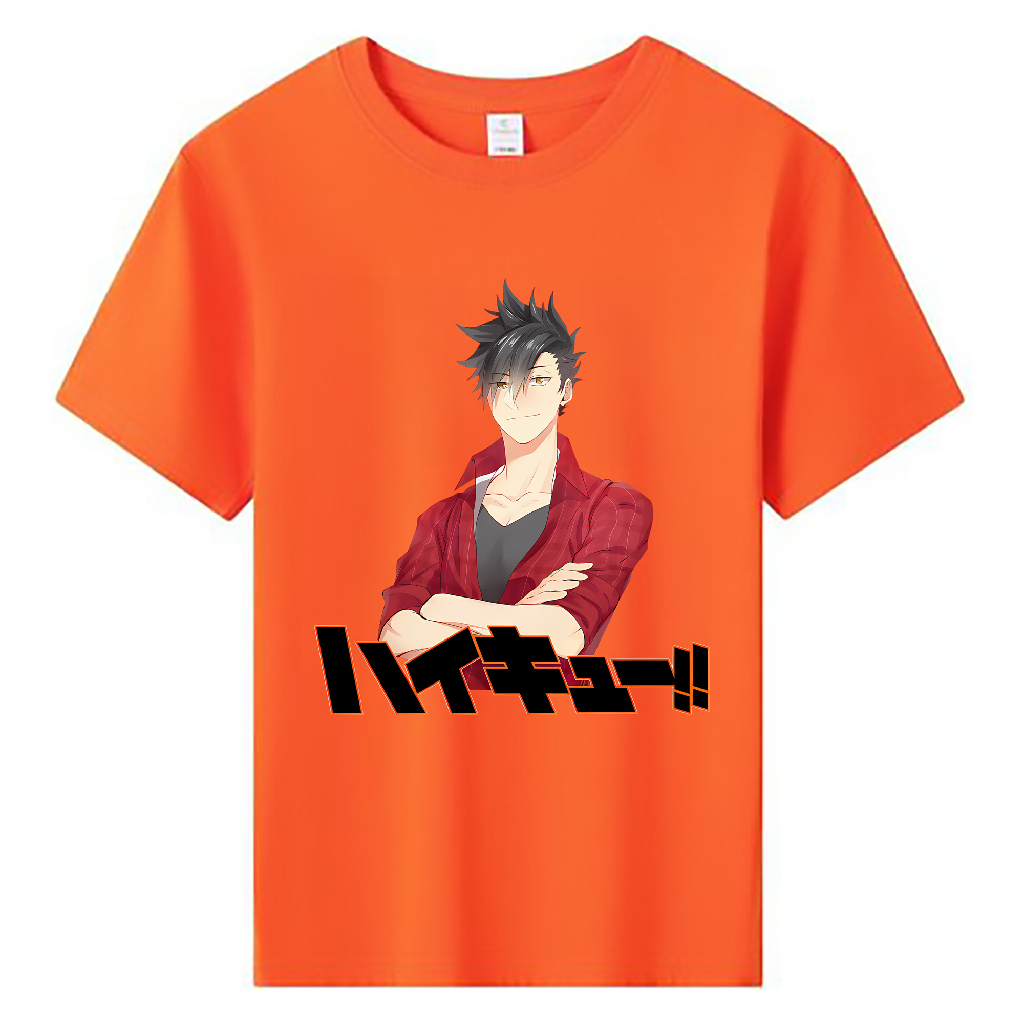 （画像用） ハイキュー!! Haikyu!! 綿100％キッズTシャツ（フロントプリント）