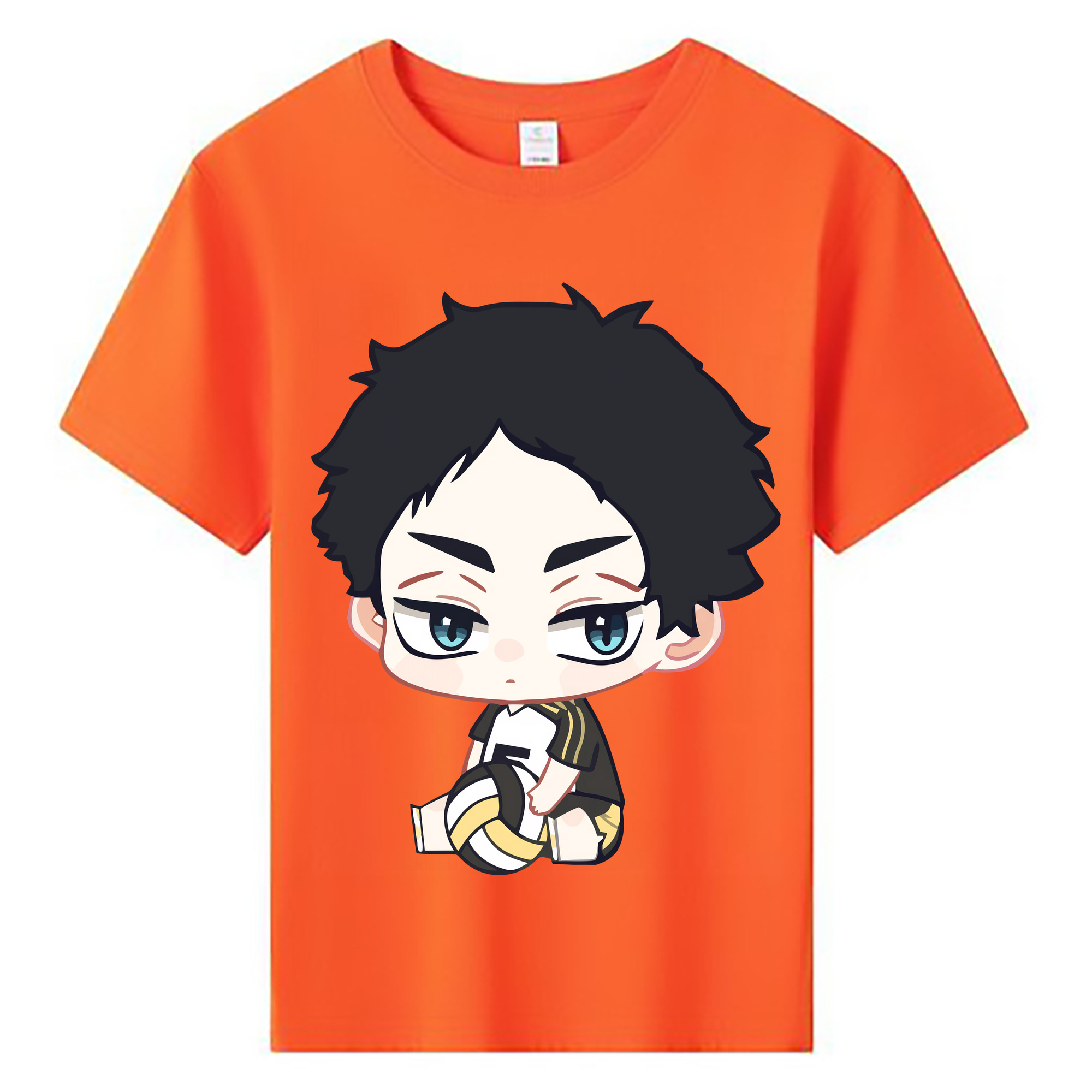 （画像用） ハイキュー!! Haikyu!! 綿100％キッズTシャツ（フロントプリント）