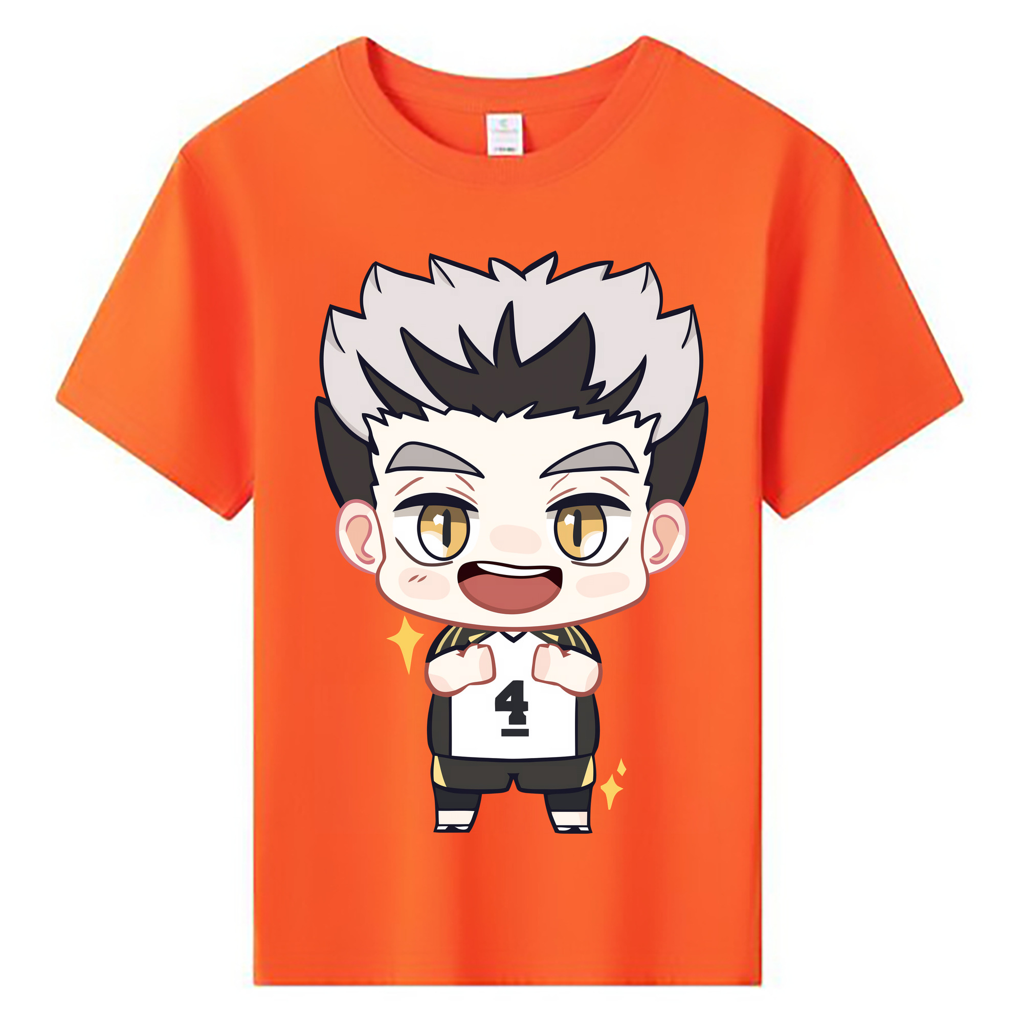 （画像用） ハイキュー!! Haikyu!! 綿100％キッズTシャツ（フロントプリント）