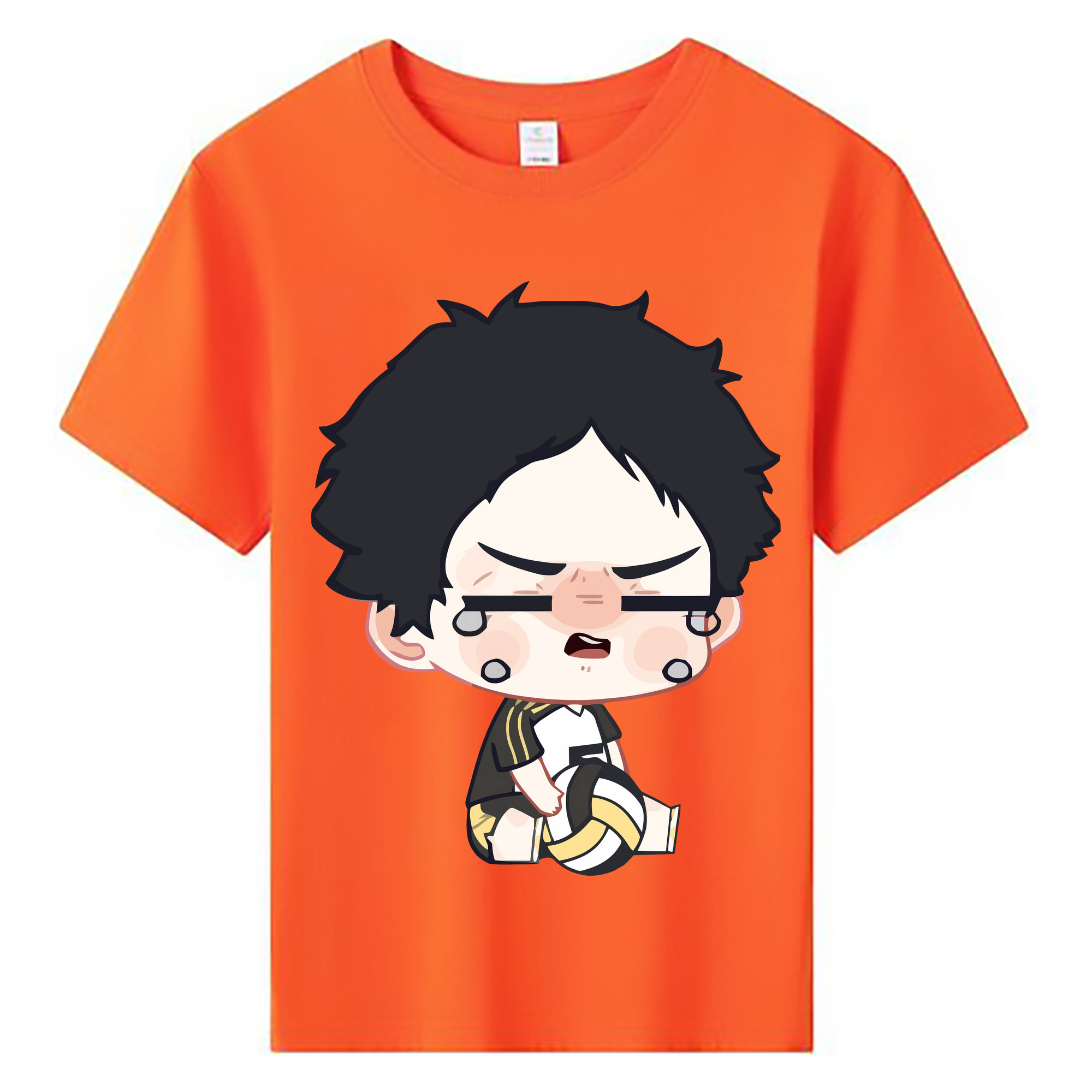 （画像用） ハイキュー!! Haikyu!! 綿100％キッズTシャツ（フロントプリント）