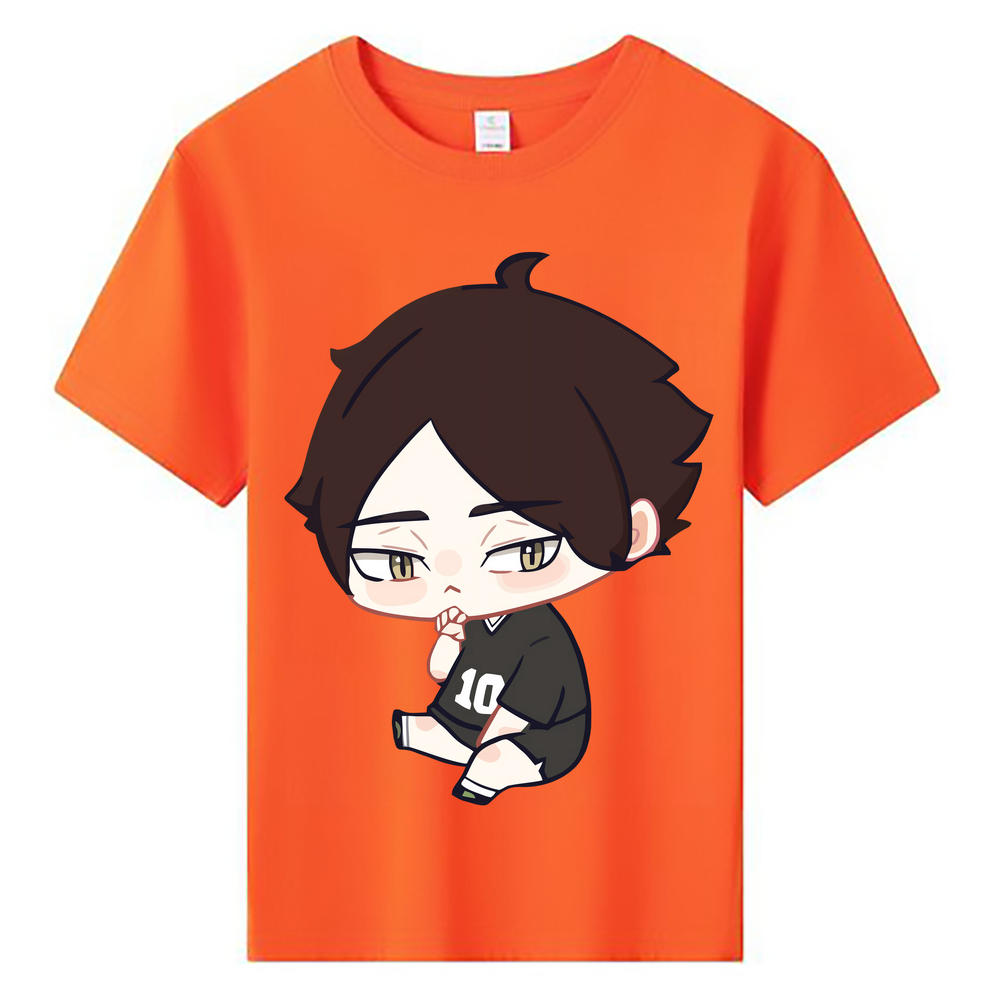 （画像用） ハイキュー!! Haikyu!! 綿100％キッズTシャツ（フロントプリント）