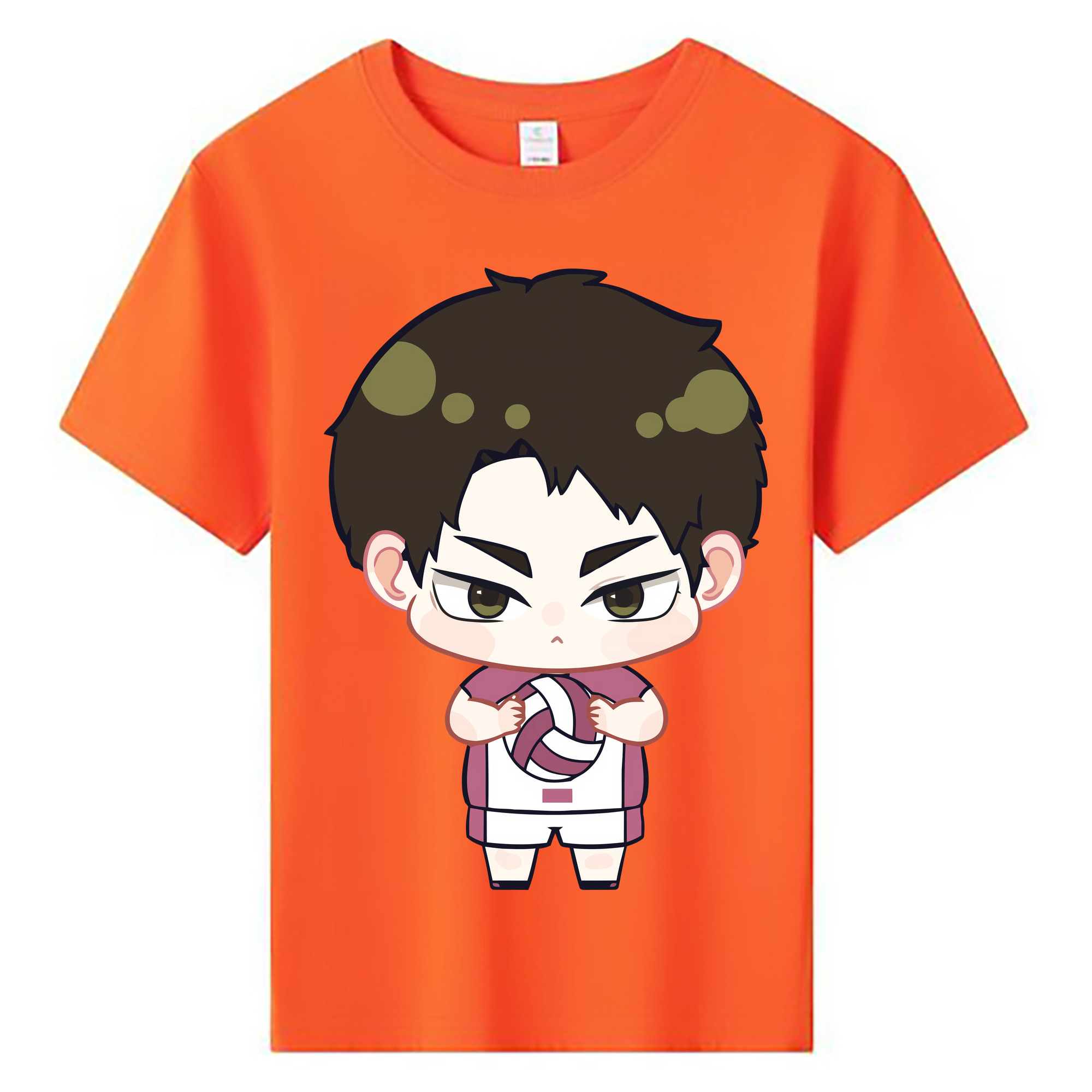 （画像用） ハイキュー!! Haikyu!! 綿100％キッズTシャツ（フロントプリント）