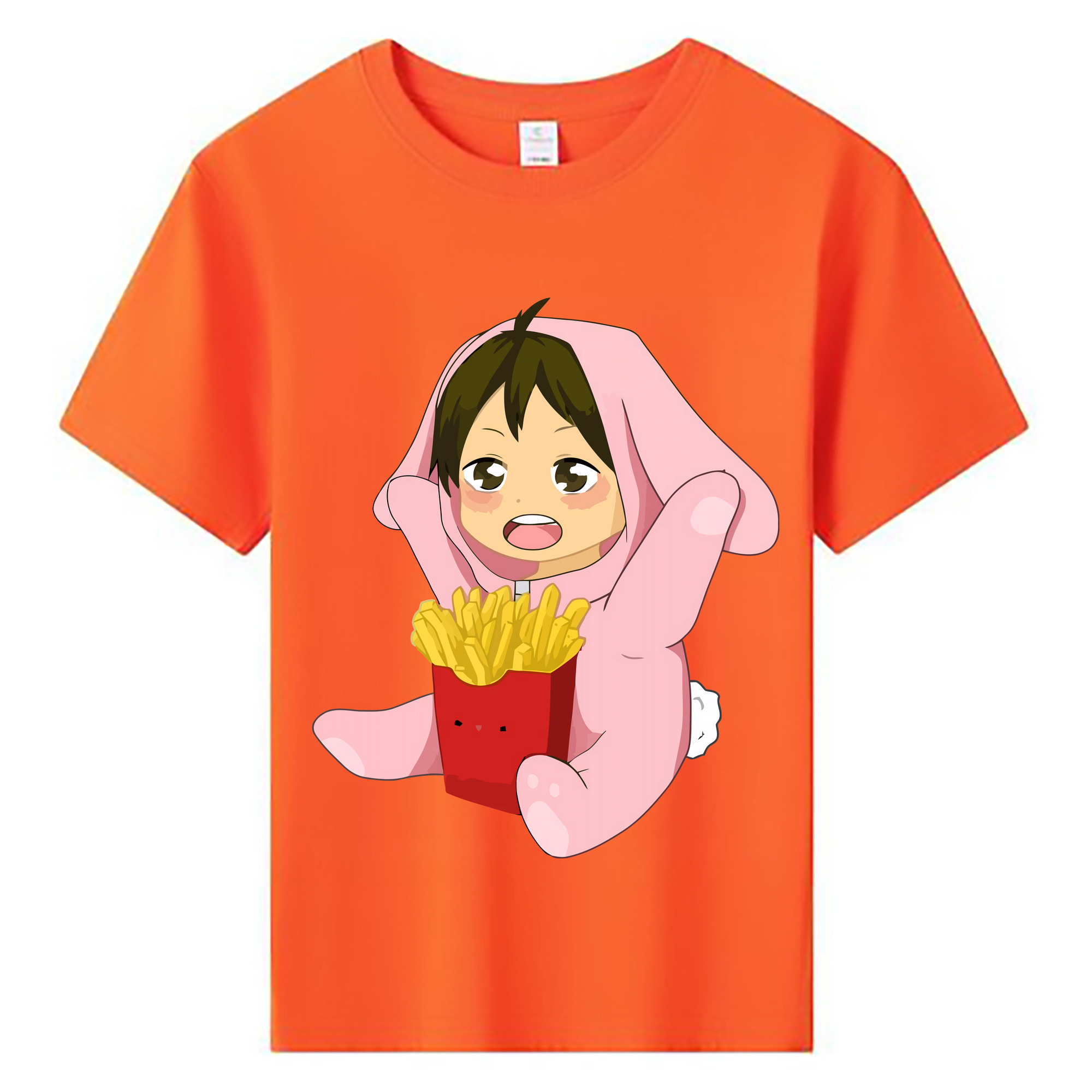 （画像用） ハイキュー!! Haikyu!! 綿100％キッズTシャツ（フロントプリント）