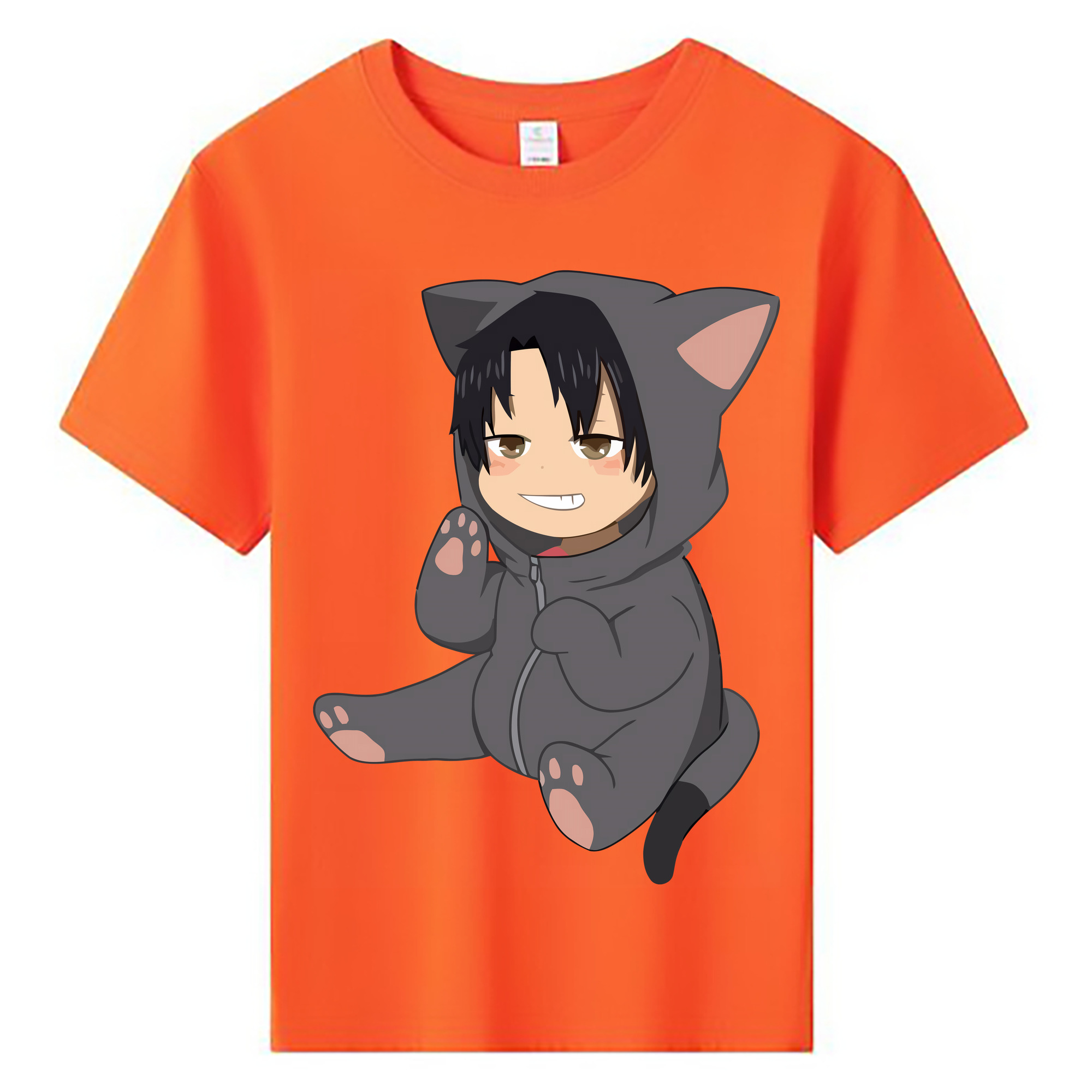 （画像用） ハイキュー!! Haikyu!! 綿100％キッズTシャツ（フロントプリント）