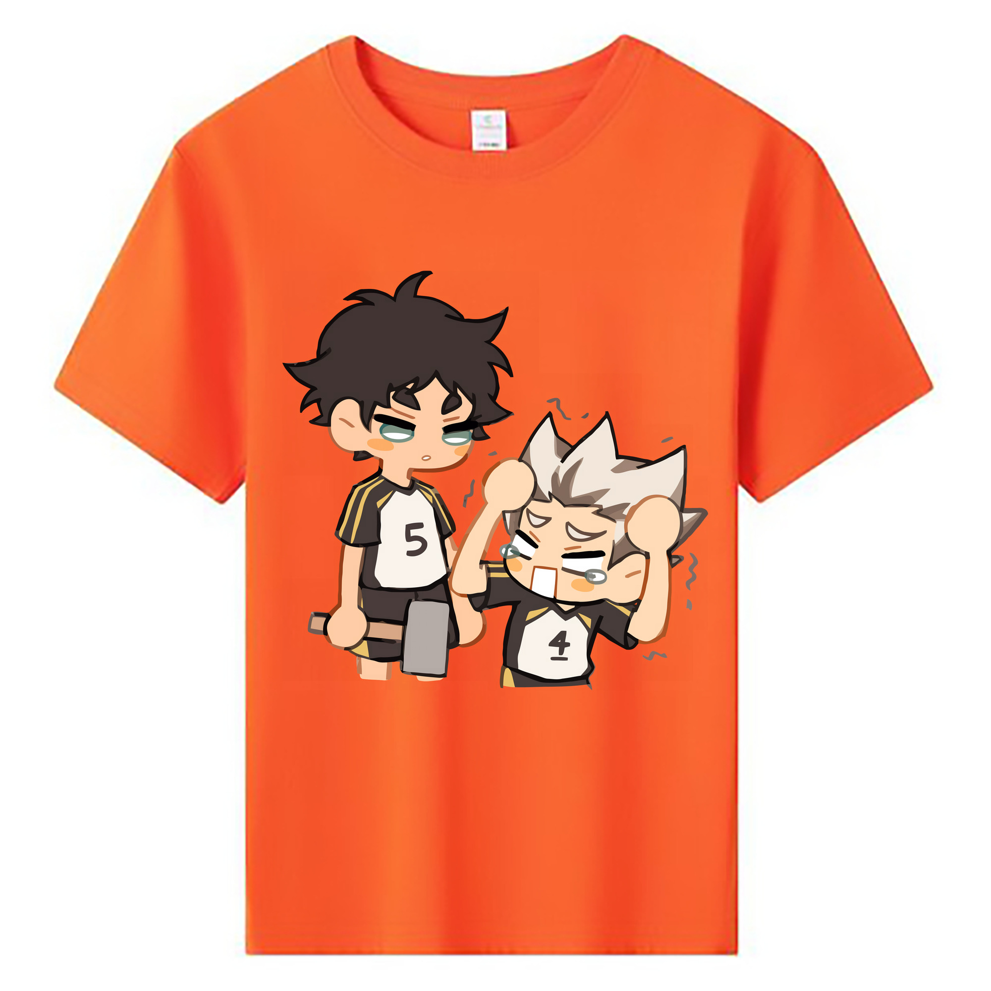（画像用） ハイキュー!! Haikyu!! 綿100％キッズTシャツ（フロントプリント）