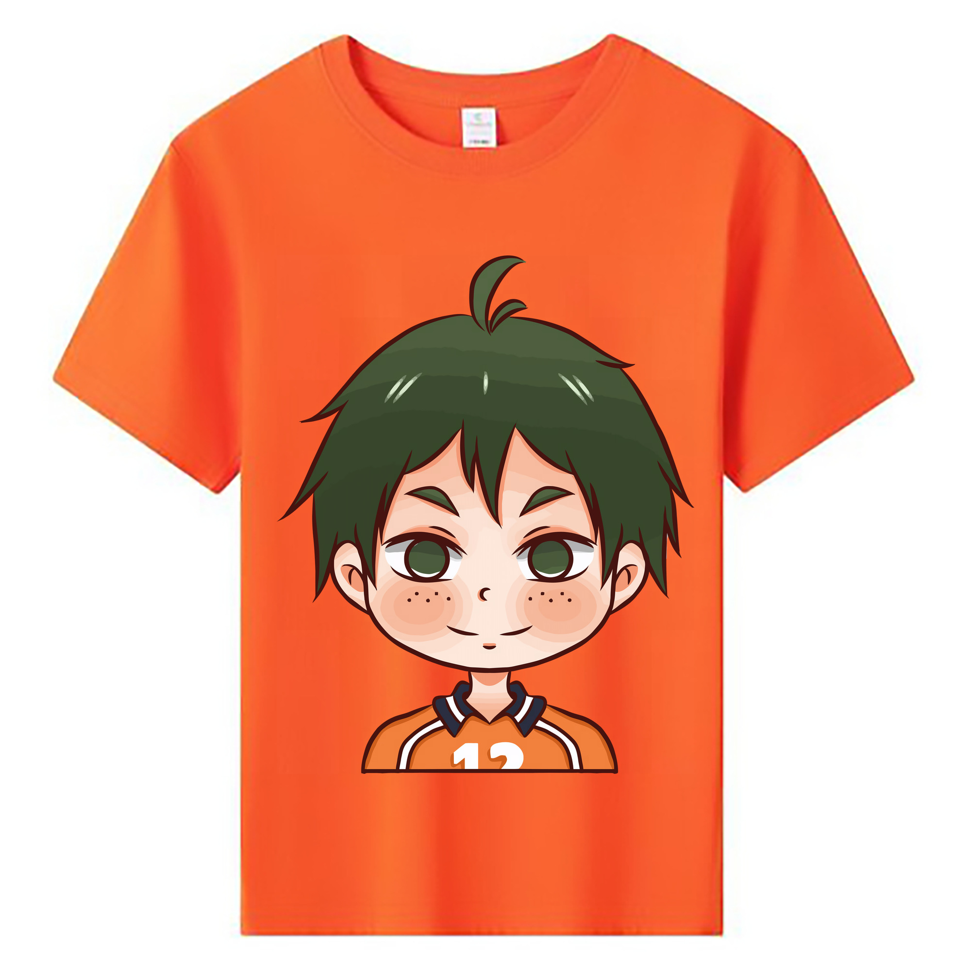 （画像用） ハイキュー!! Haikyu!! 綿100％キッズTシャツ（フロントプリント）