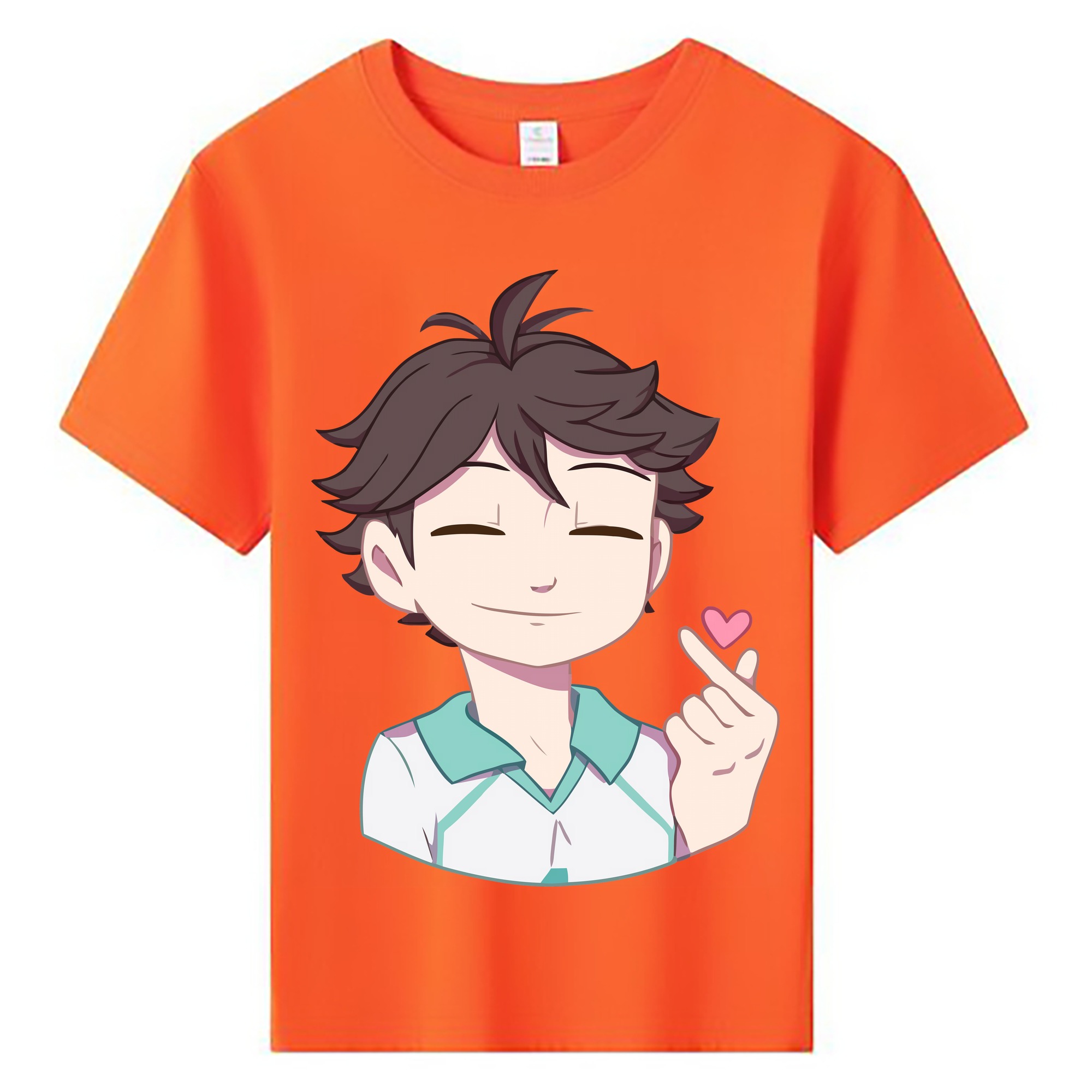 （画像用） ハイキュー!! Haikyu!! 綿100％キッズTシャツ（フロントプリント）