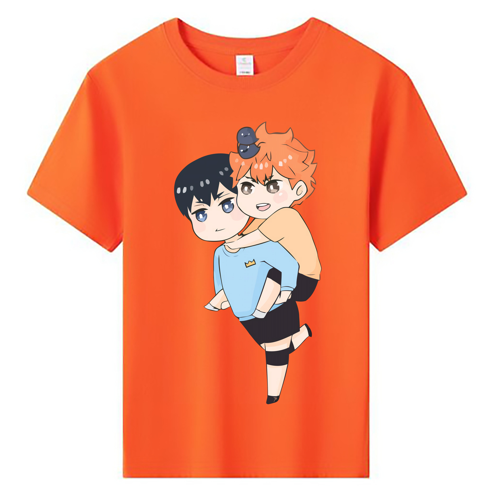 （画像用） ハイキュー!! Haikyu!! 綿100％キッズTシャツ（フロントプリント）