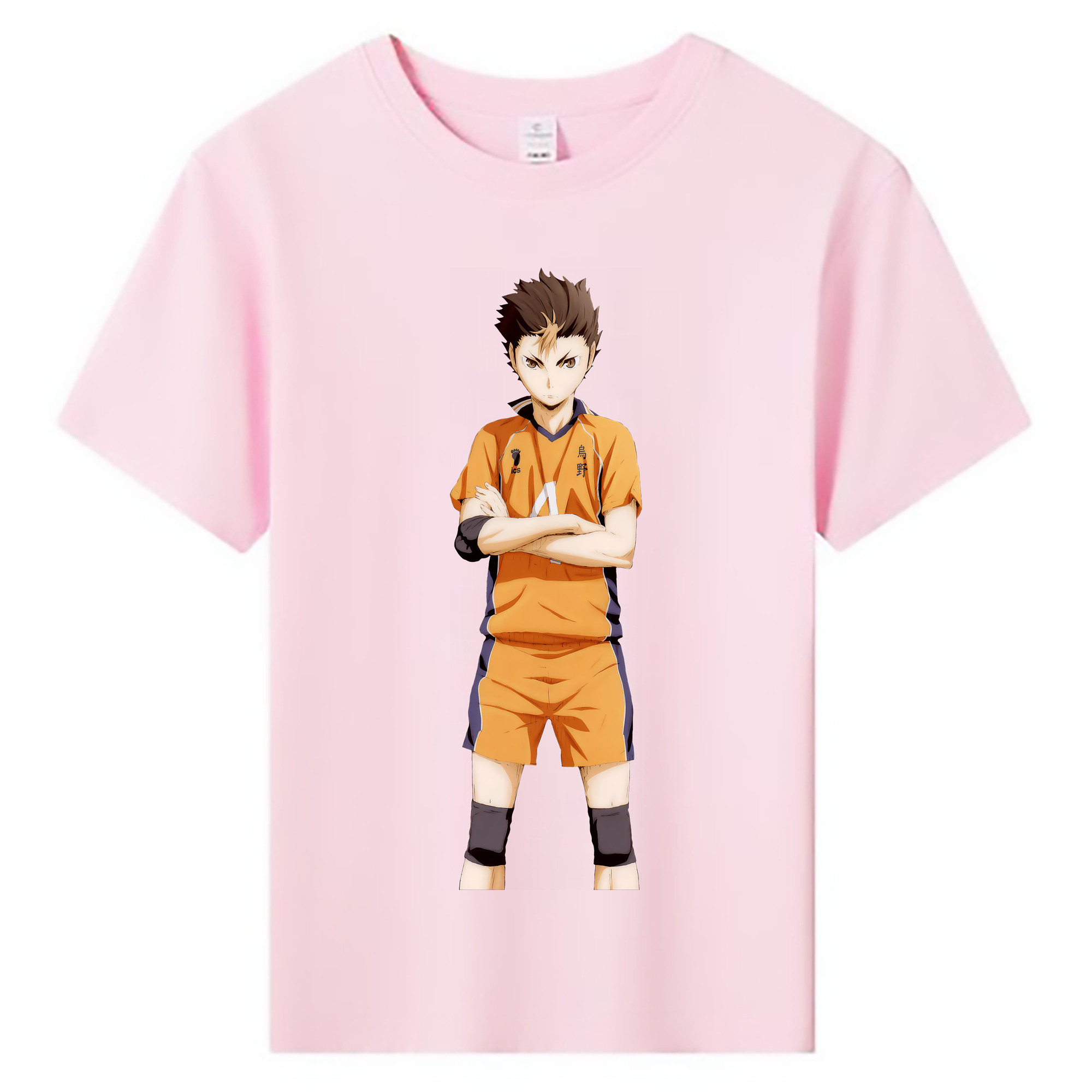 （画像用） ハイキュー!! Haikyu!! 綿100％キッズTシャツ（フロントプリント）