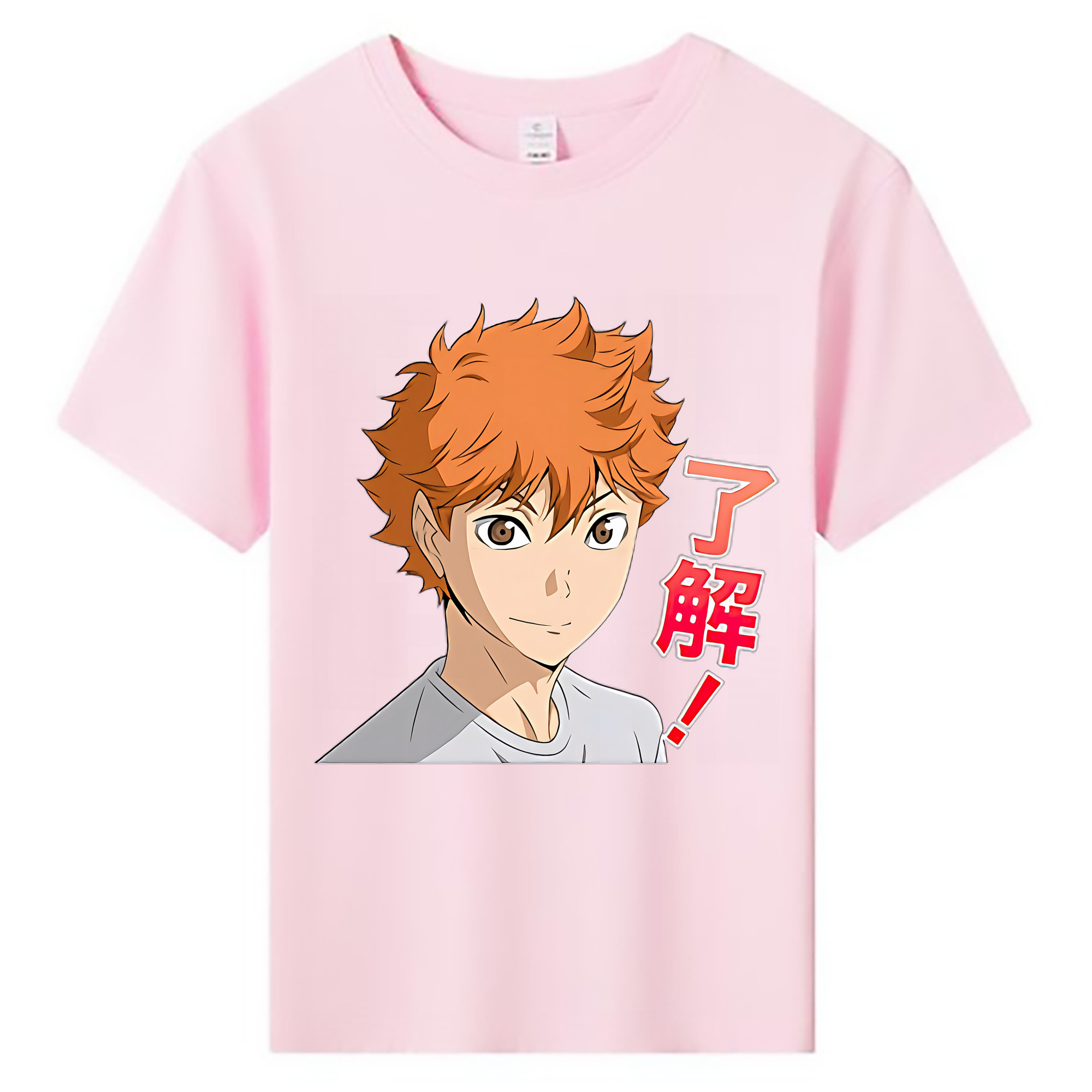 （画像用） ハイキュー!! Haikyu!! 綿100％キッズTシャツ（フロントプリント）