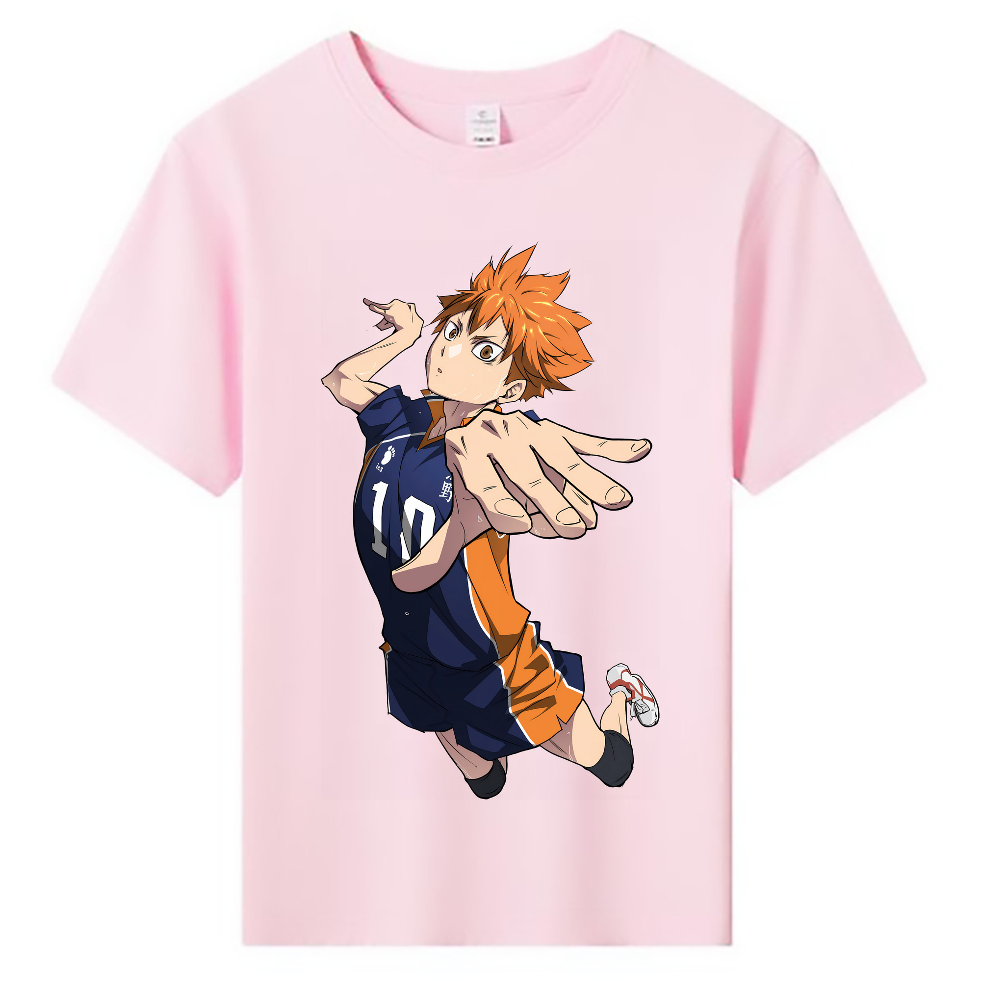 （画像用） ハイキュー!! Haikyu!! 綿100％キッズTシャツ（フロントプリント）