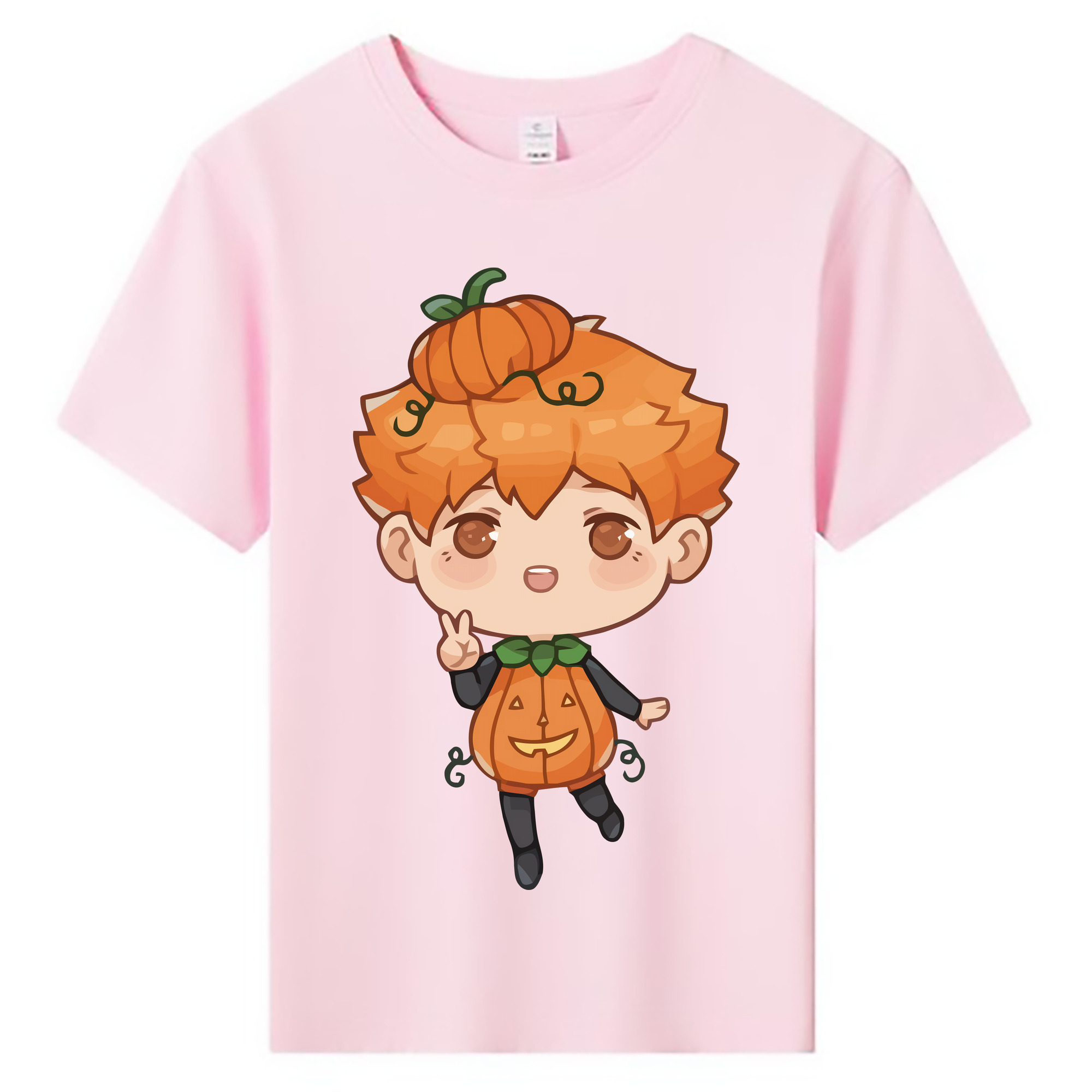（画像用） ハイキュー!! Haikyu!! 綿100％キッズTシャツ（フロントプリント）