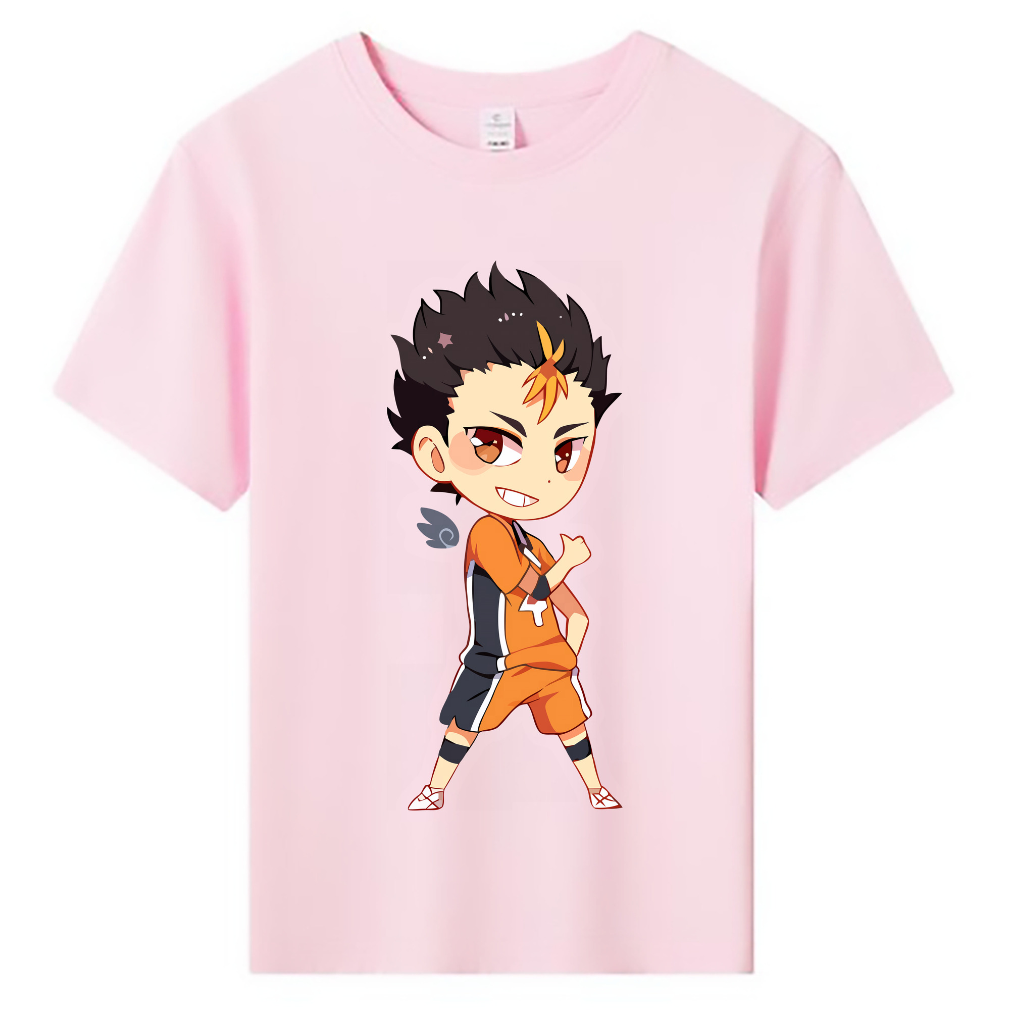（画像用） ハイキュー!! Haikyu!! 綿100％キッズTシャツ（フロントプリント）