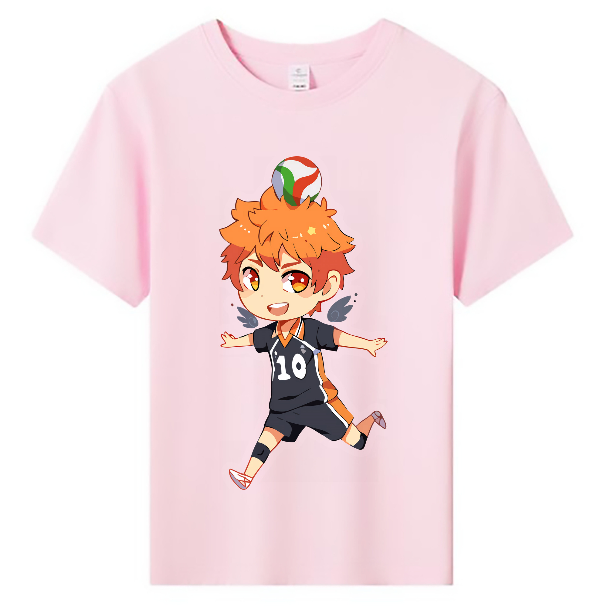 （画像用） ハイキュー!! Haikyu!! 綿100％キッズTシャツ（フロントプリント）