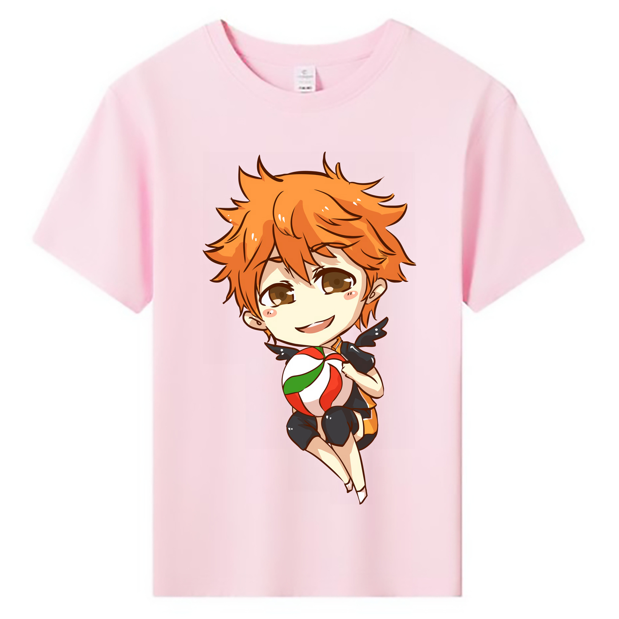 （画像用） ハイキュー!! Haikyu!! 綿100％キッズTシャツ（フロントプリント）