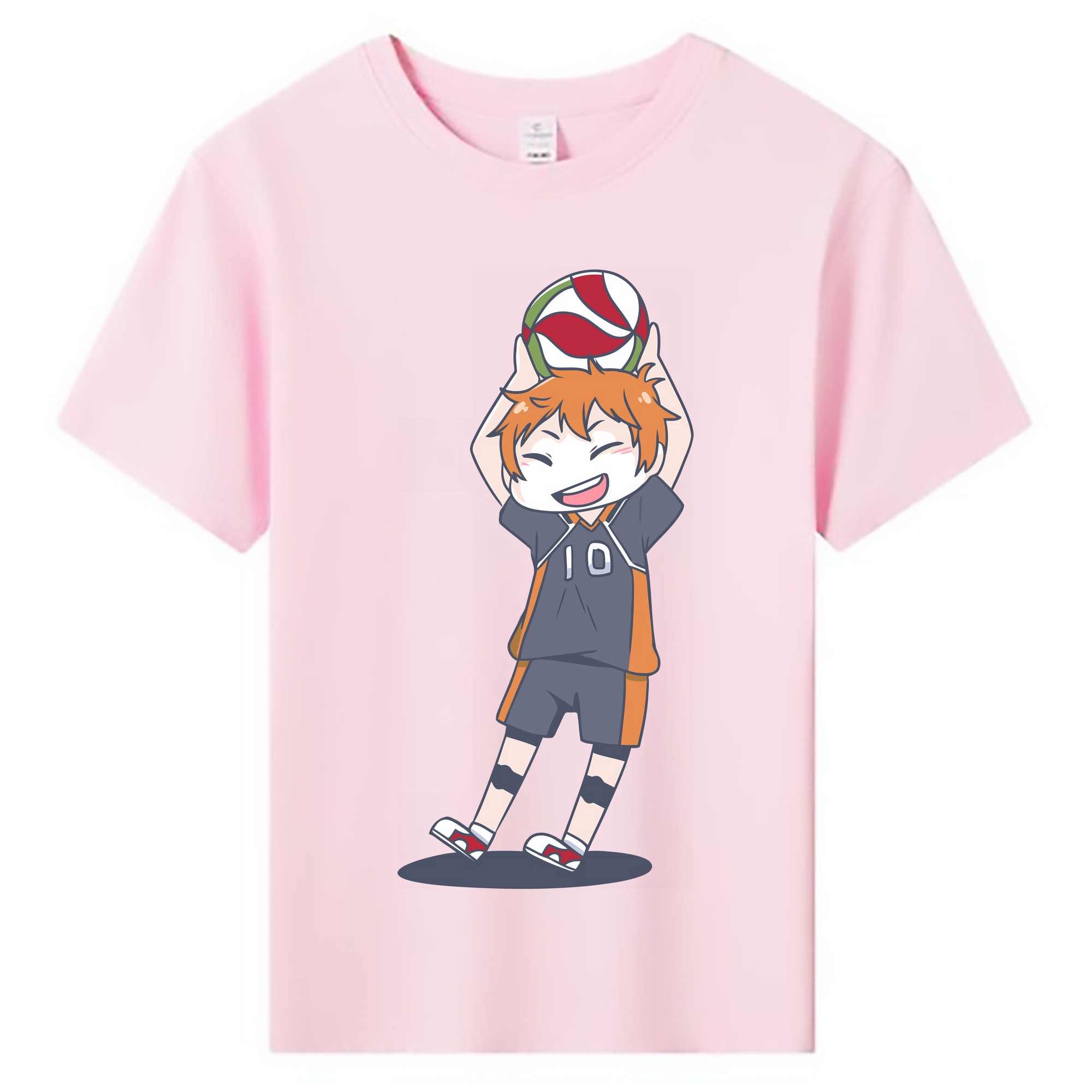 （画像用） ハイキュー!! Haikyu!! 綿100％キッズTシャツ（フロントプリント）