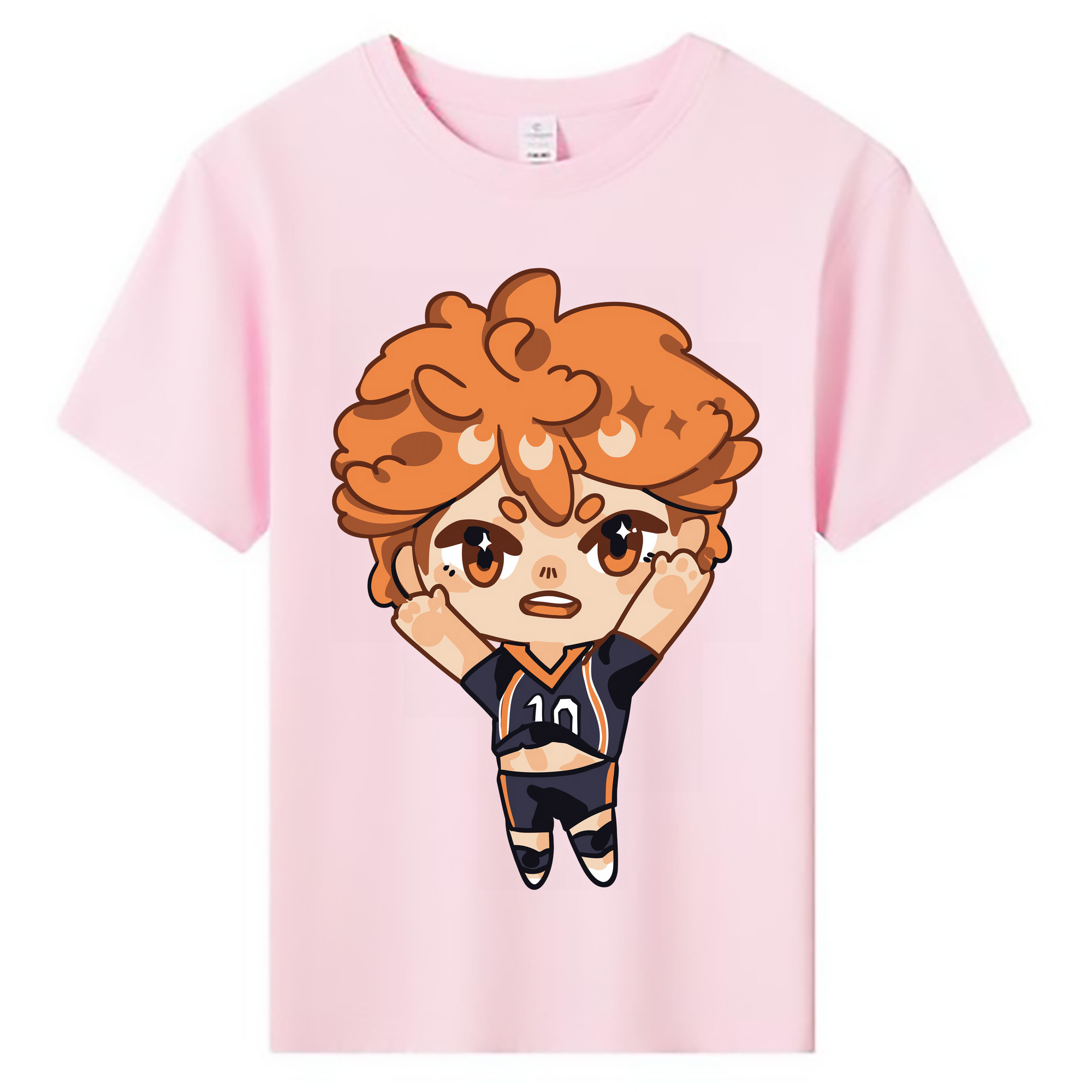 （画像用） ハイキュー!! Haikyu!! 綿100％キッズTシャツ（フロントプリント）