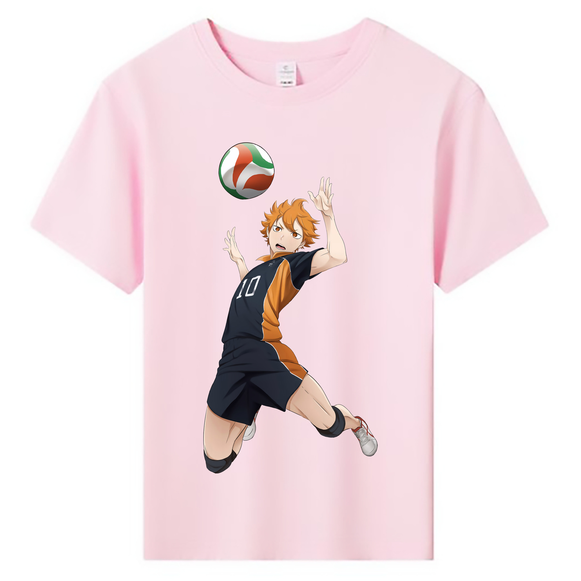 （画像用） ハイキュー!! Haikyu!! 綿100％キッズTシャツ（フロントプリント）
