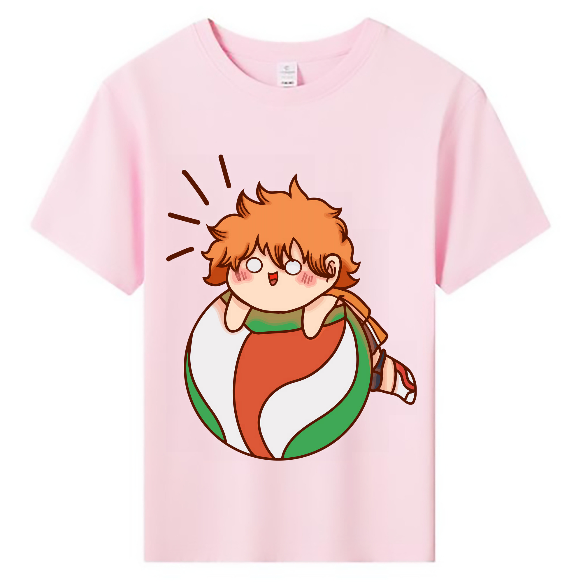 （画像用） ハイキュー!! Haikyu!! 綿100％キッズTシャツ（フロントプリント）