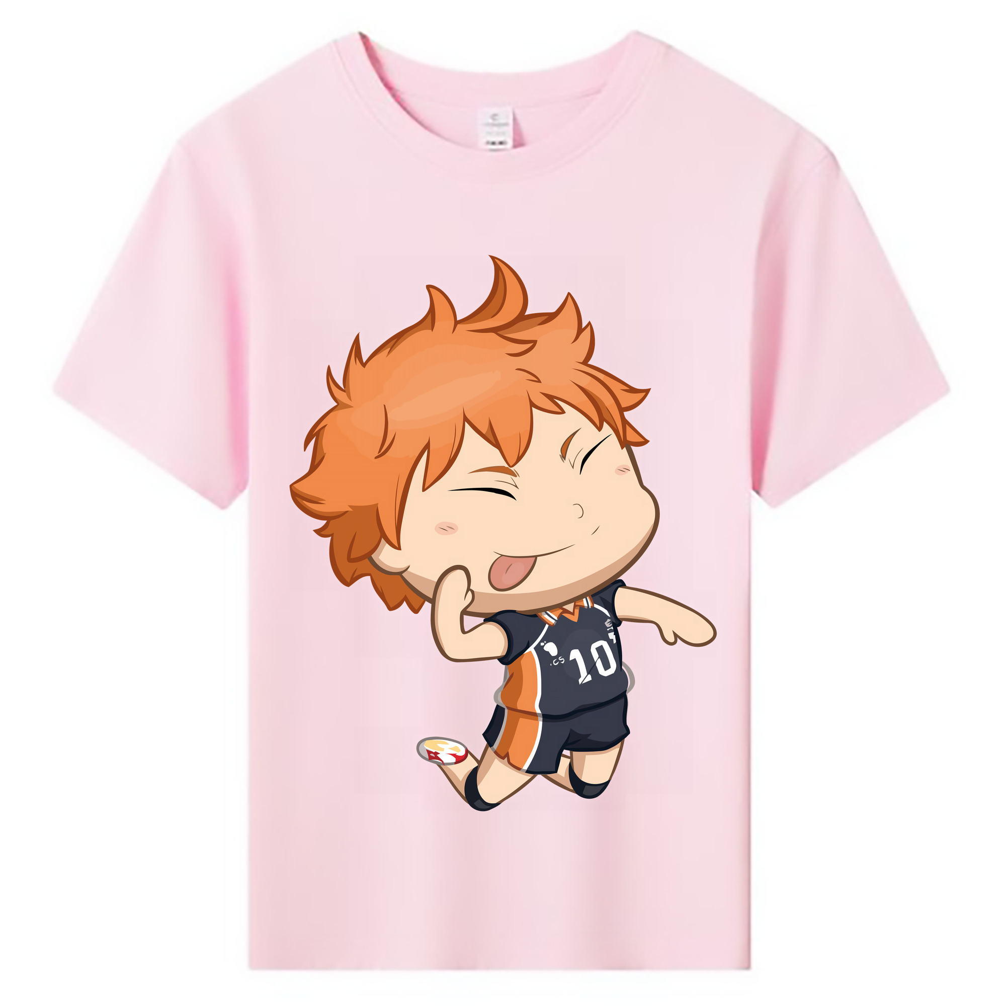 （画像用） ハイキュー!! Haikyu!! 綿100％キッズTシャツ（フロントプリント）