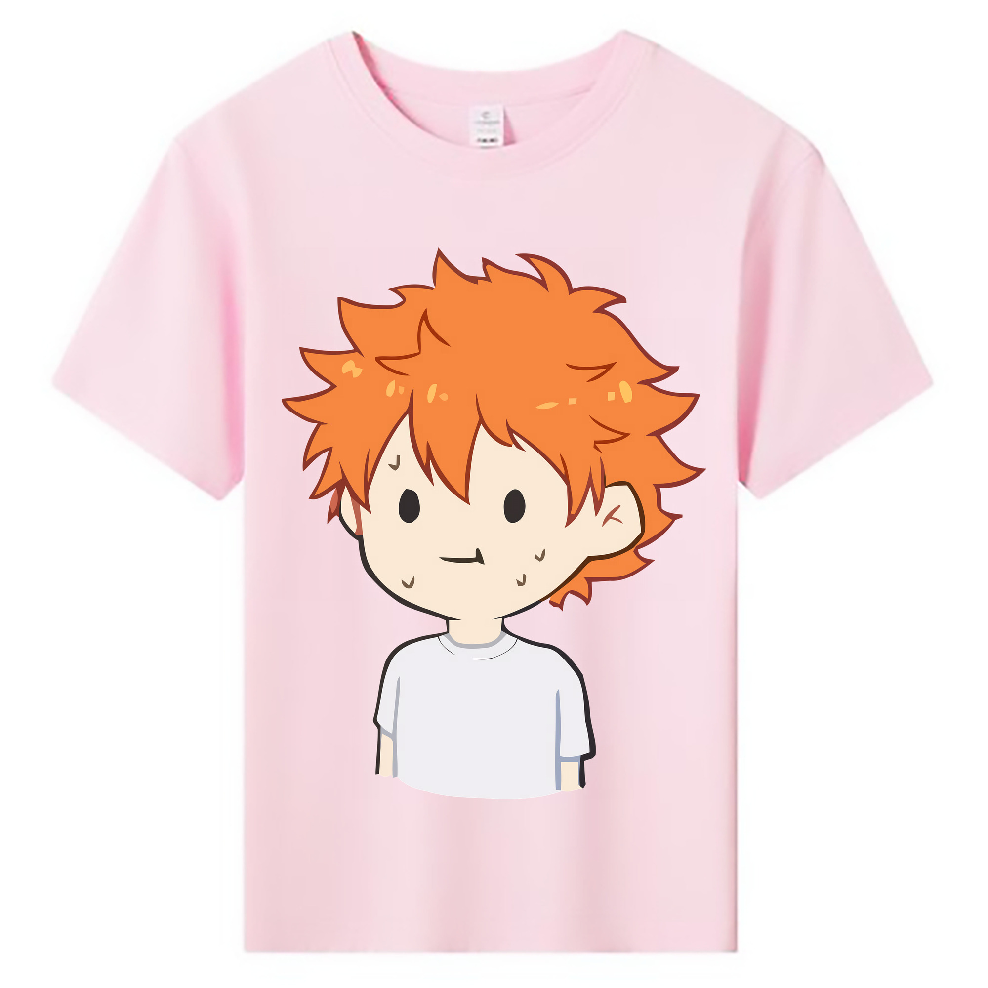（画像用） ハイキュー!! Haikyu!! 綿100％キッズTシャツ（フロントプリント）