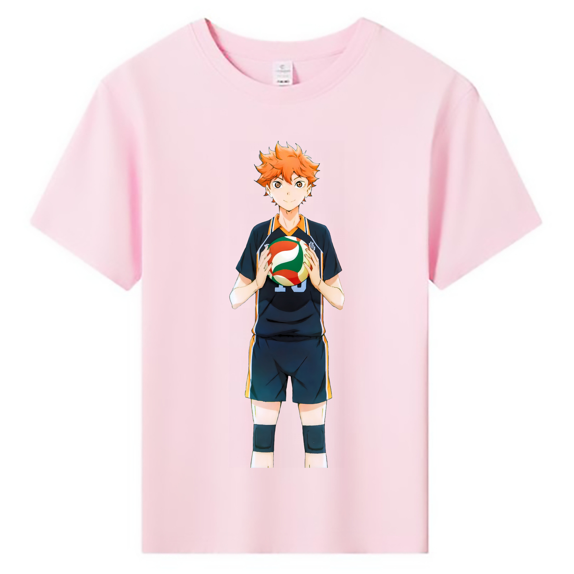 （画像用） ハイキュー!! Haikyu!! 綿100％キッズTシャツ（フロントプリント）