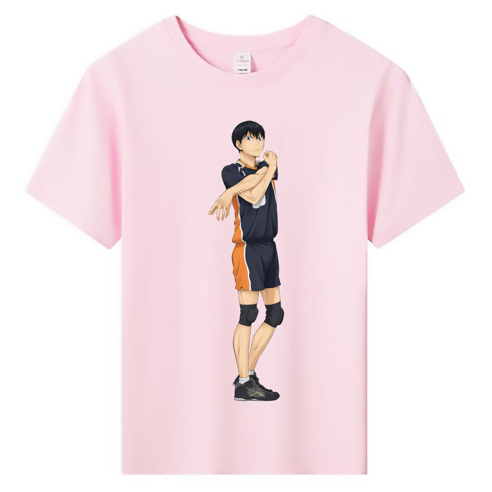 （画像用） ハイキュー!! Haikyu!! 綿100％キッズTシャツ（フロントプリント）