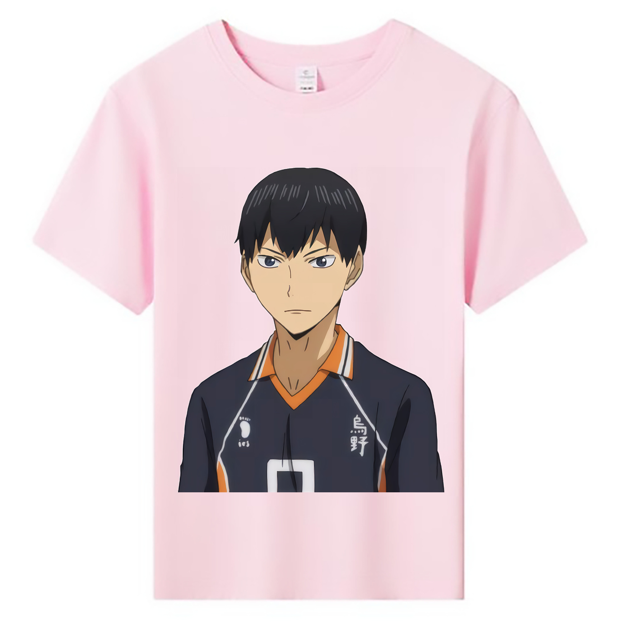 （画像用） ハイキュー!! Haikyu!! 綿100％キッズTシャツ（フロントプリント）