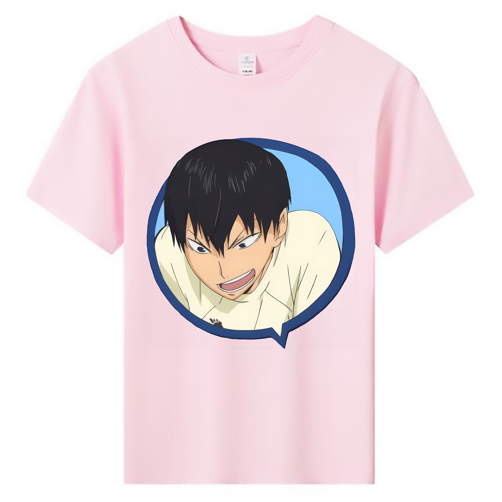 （画像用） ハイキュー!! Haikyu!! 綿100％キッズTシャツ（フロントプリント）