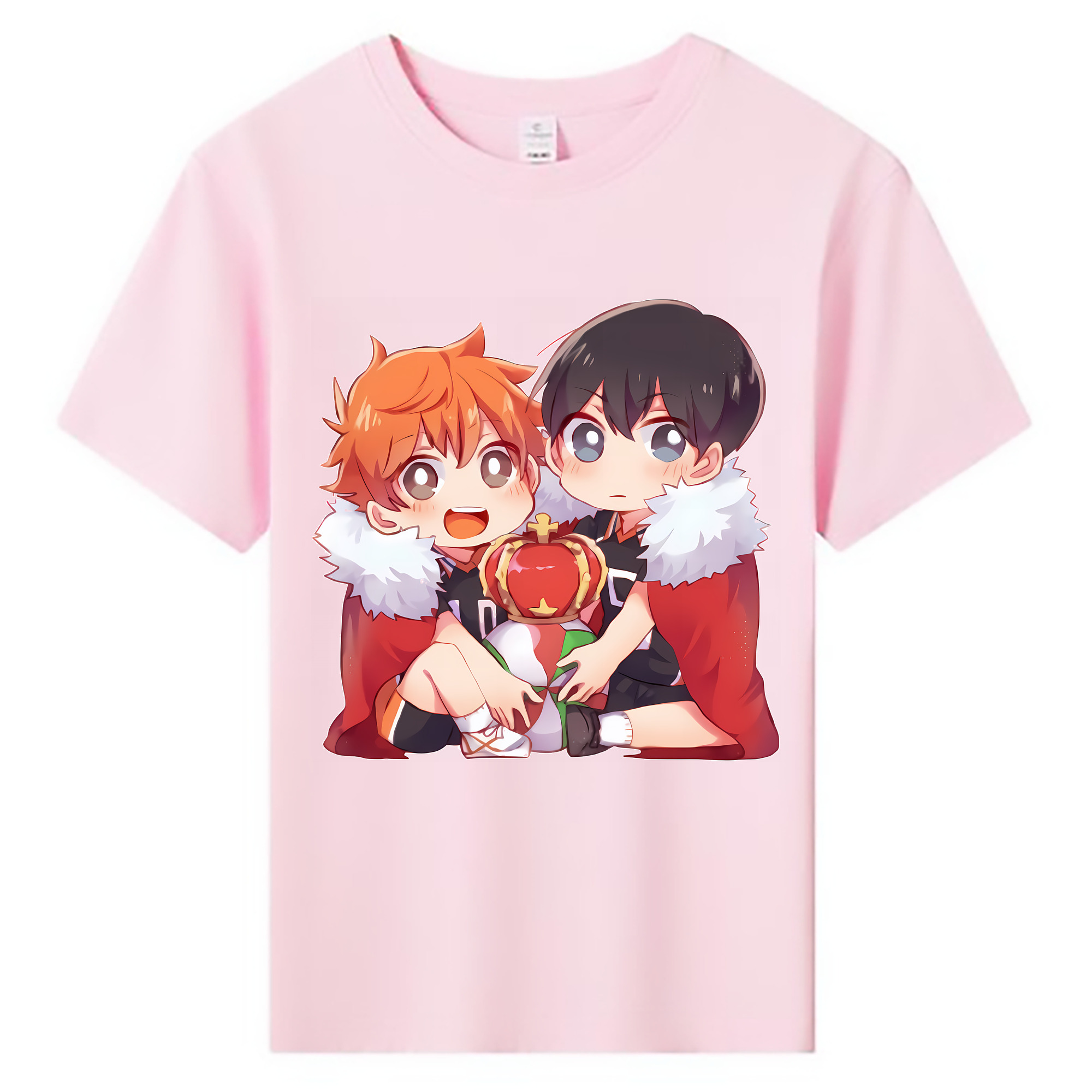 （画像用） ハイキュー!! Haikyu!! 綿100％キッズTシャツ（フロントプリント）