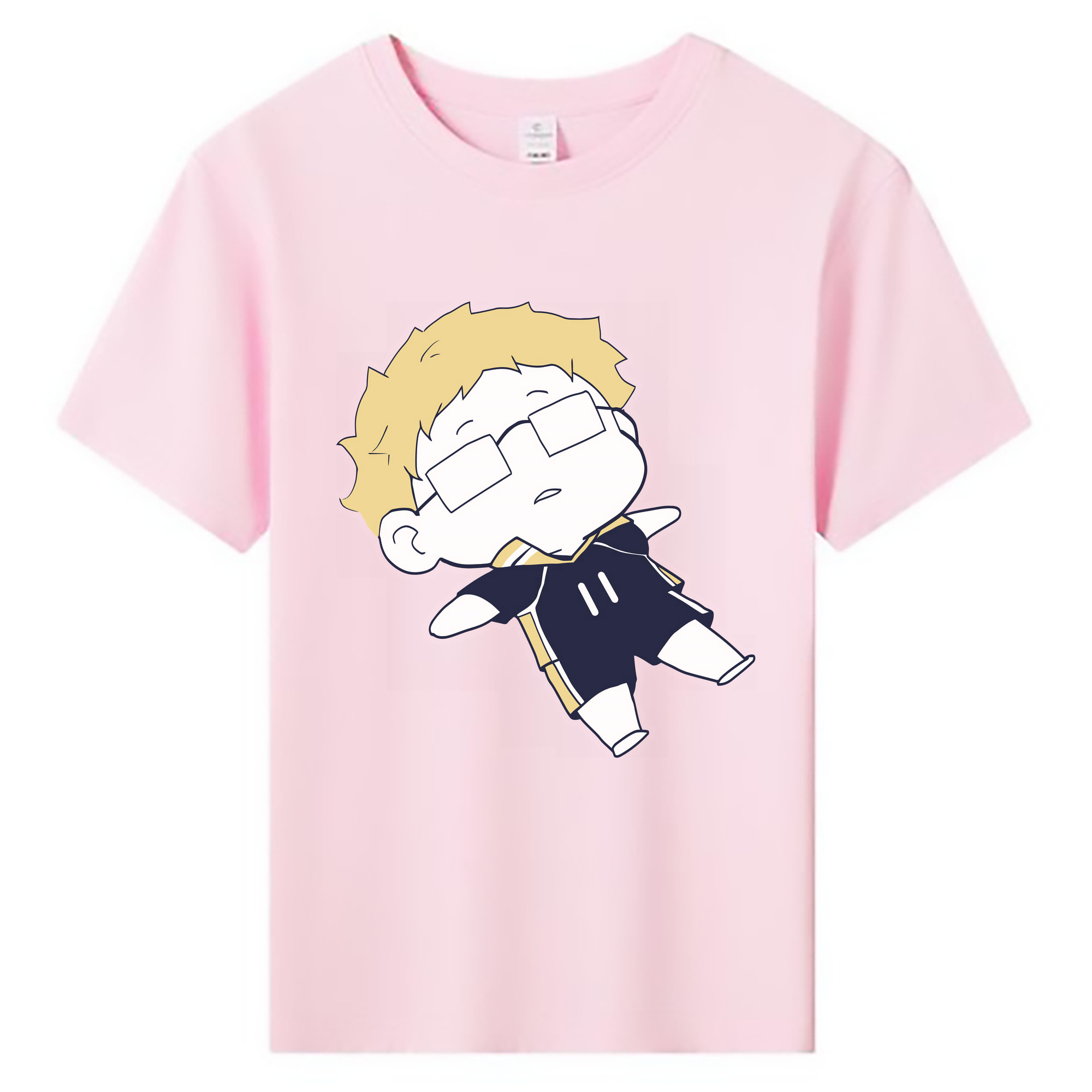 （画像用） ハイキュー!! Haikyu!! 綿100％キッズTシャツ（フロントプリント）