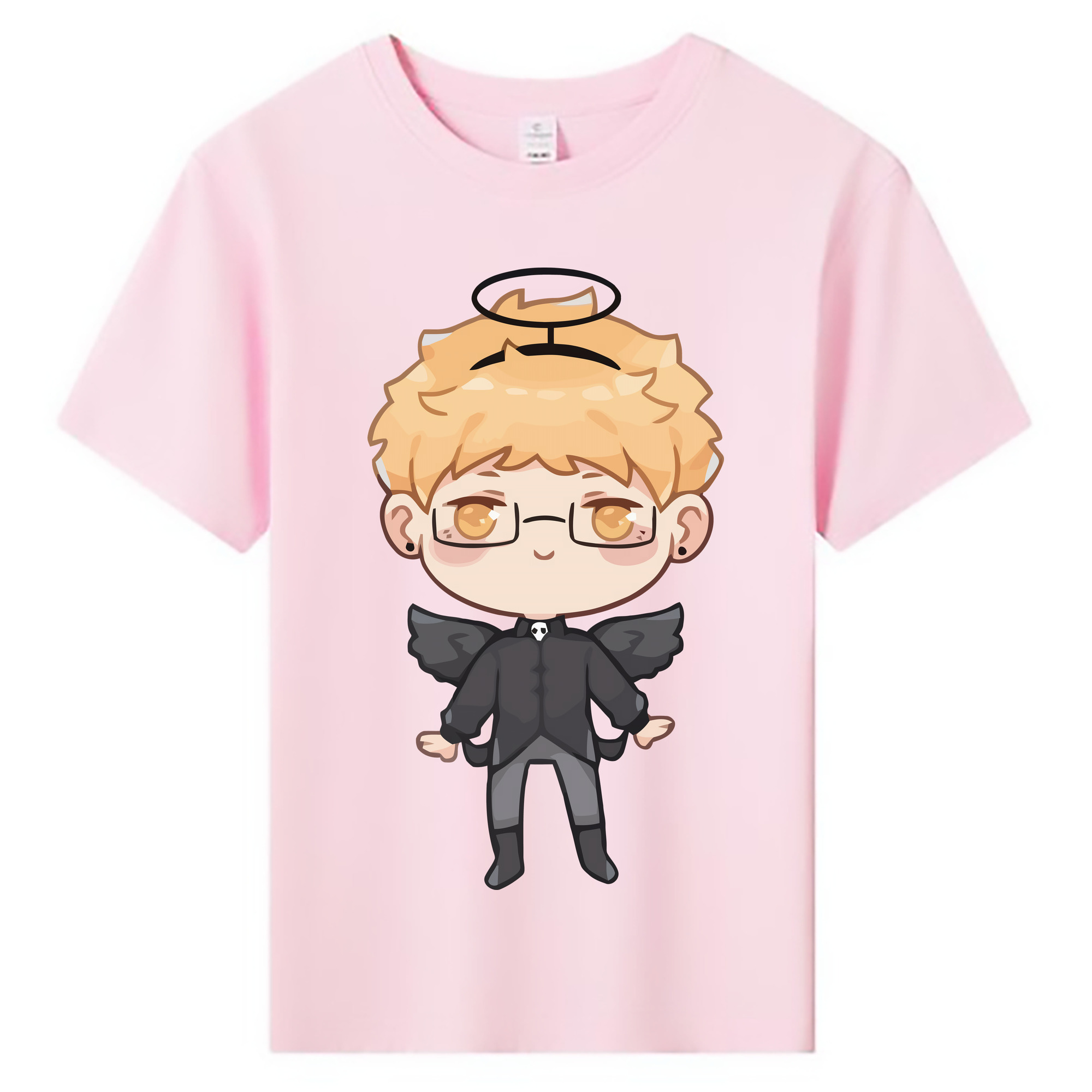 （画像用） ハイキュー!! Haikyu!! 綿100％キッズTシャツ（フロントプリント）