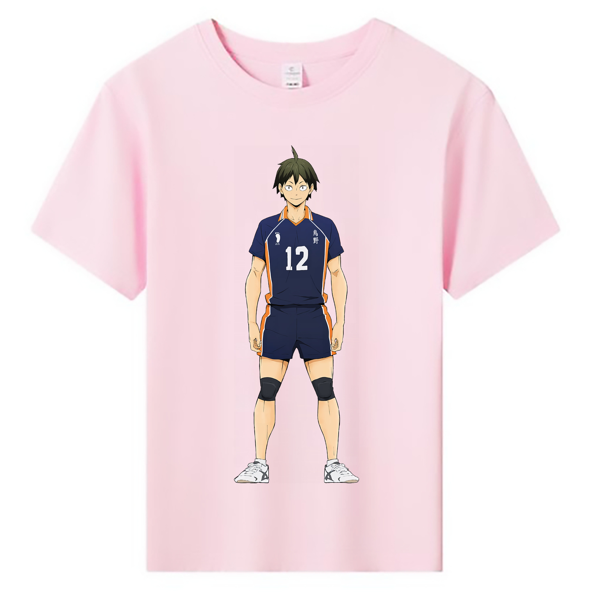 （画像用） ハイキュー!! Haikyu!! 綿100％キッズTシャツ（フロントプリント）