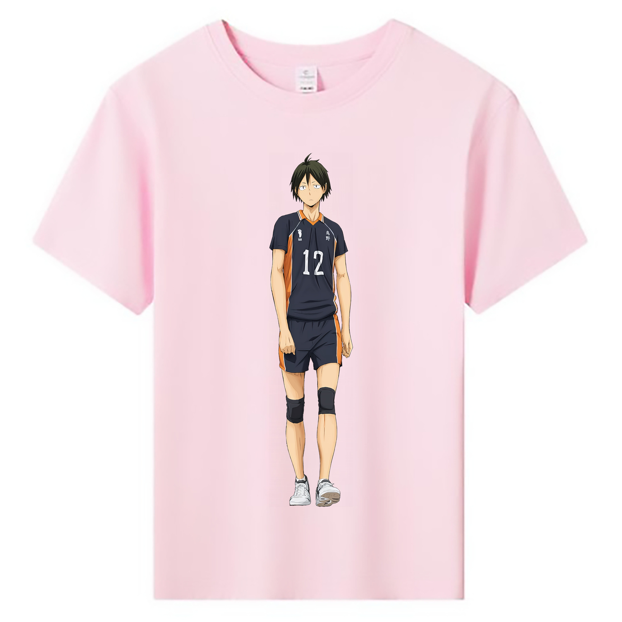 （画像用） ハイキュー!! Haikyu!! 綿100％キッズTシャツ（フロントプリント）