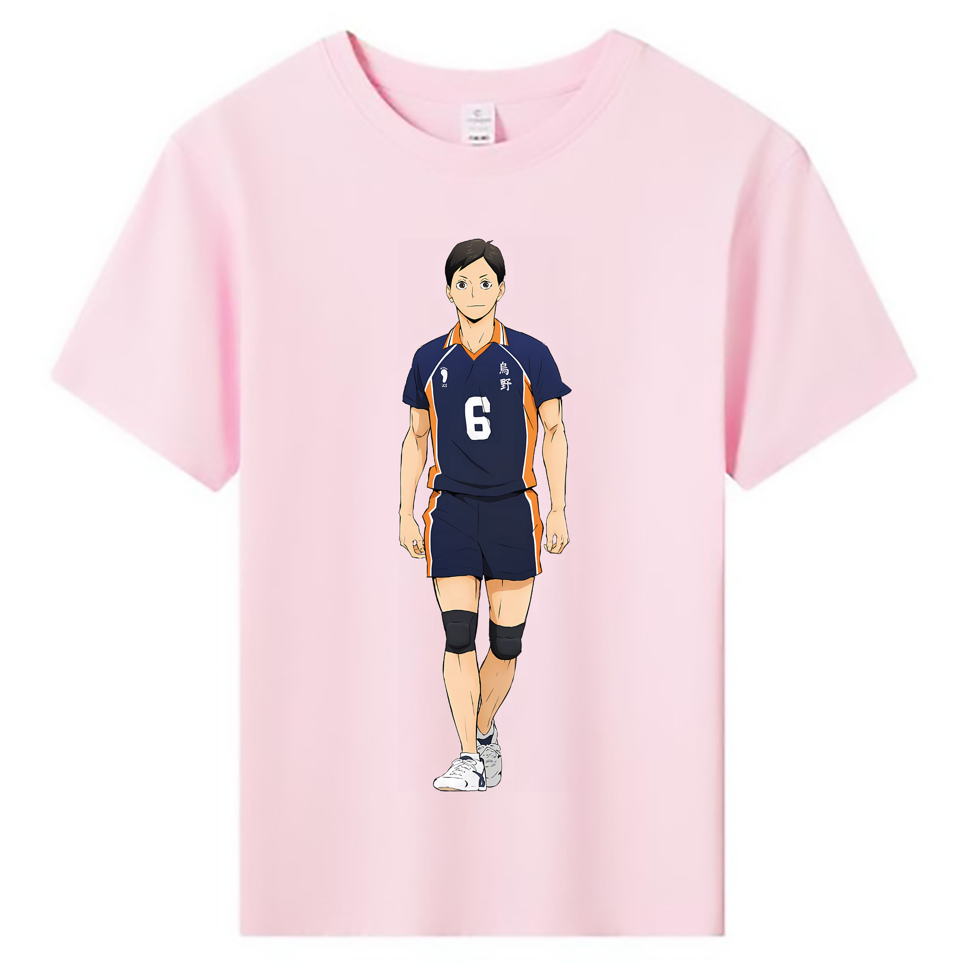 （画像用） ハイキュー!! Haikyu!! 綿100％キッズTシャツ（フロントプリント）