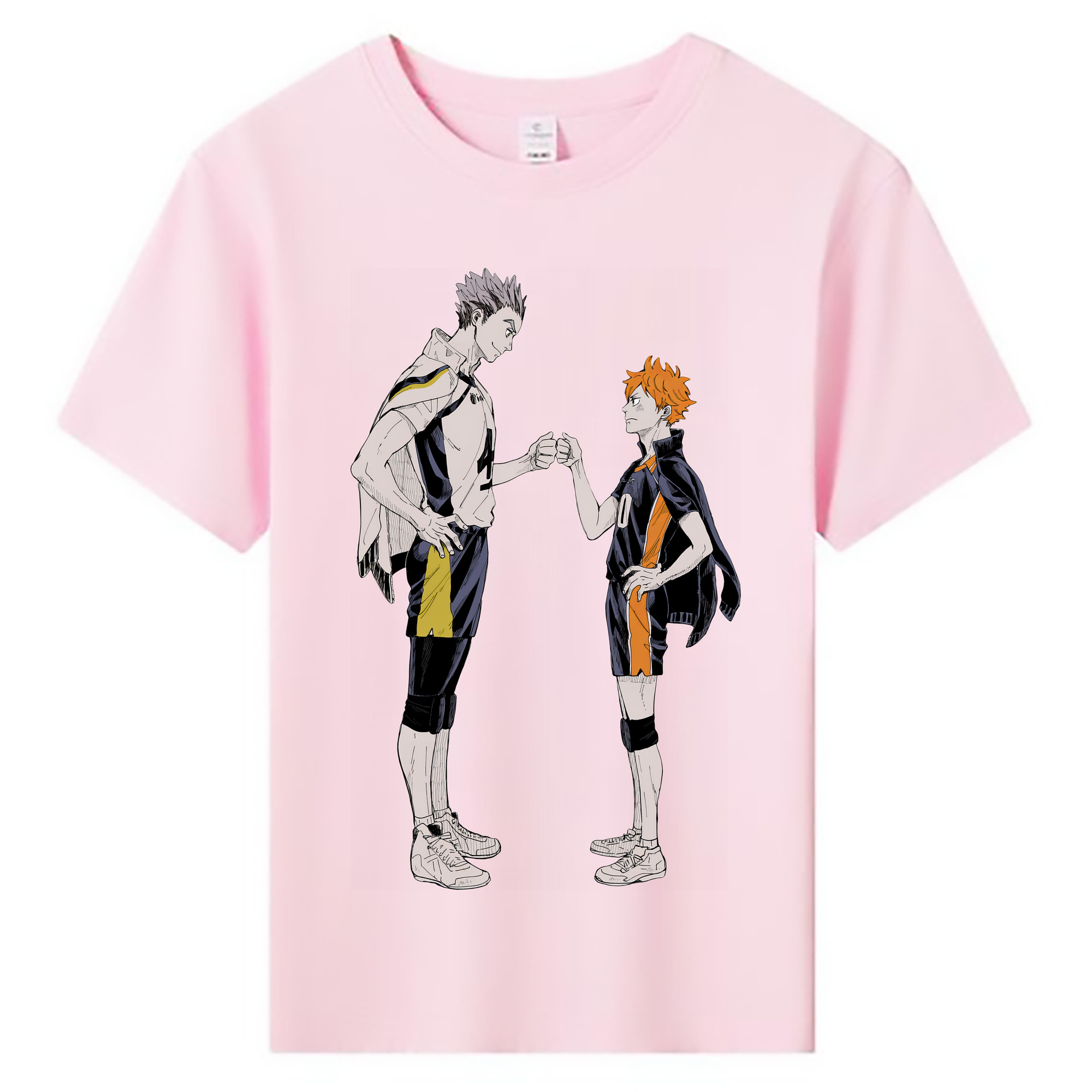 （画像用） ハイキュー!! Haikyu!! 綿100％キッズTシャツ（フロントプリント）