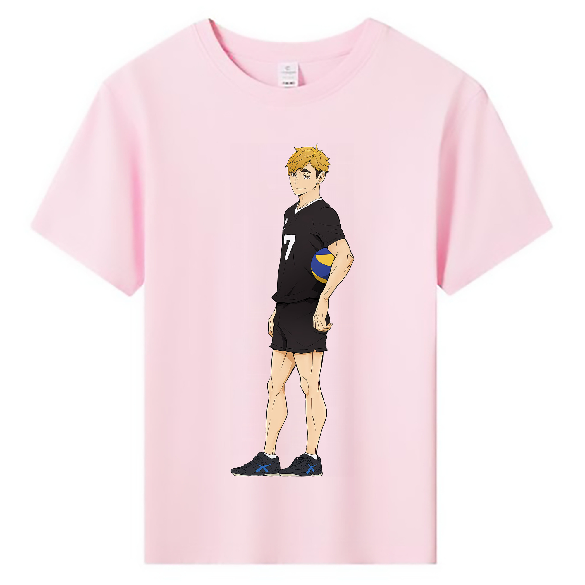 （画像用） ハイキュー!! Haikyu!! 綿100％キッズTシャツ（フロントプリント）