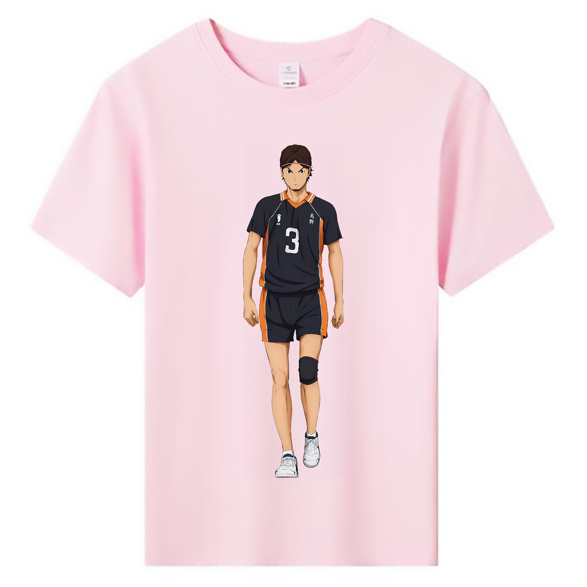 （画像用） ハイキュー!! Haikyu!! 綿100％キッズTシャツ（フロントプリント）