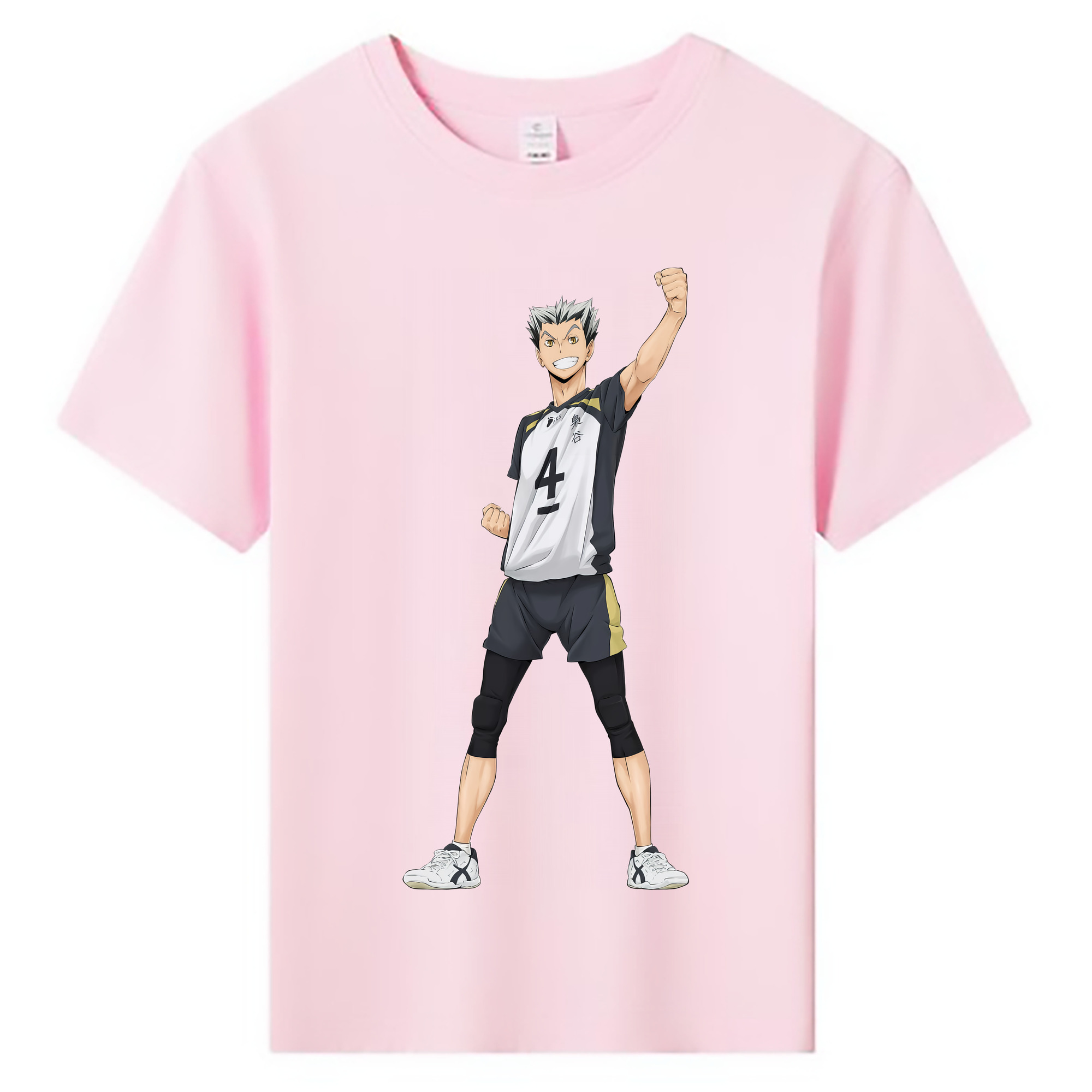 （画像用） ハイキュー!! Haikyu!! 綿100％キッズTシャツ（フロントプリント）