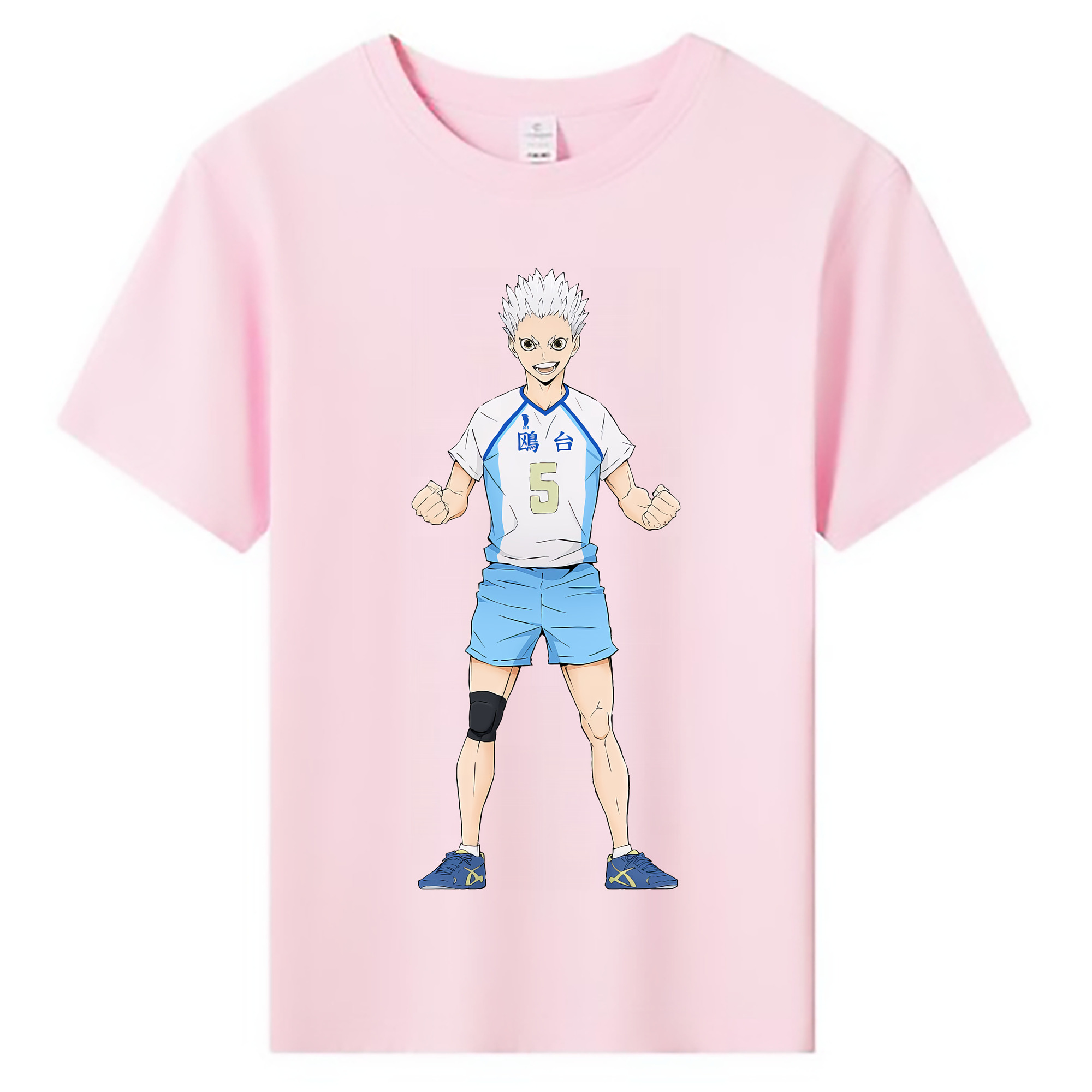 （画像用） ハイキュー!! Haikyu!! 綿100％キッズTシャツ（フロントプリント）