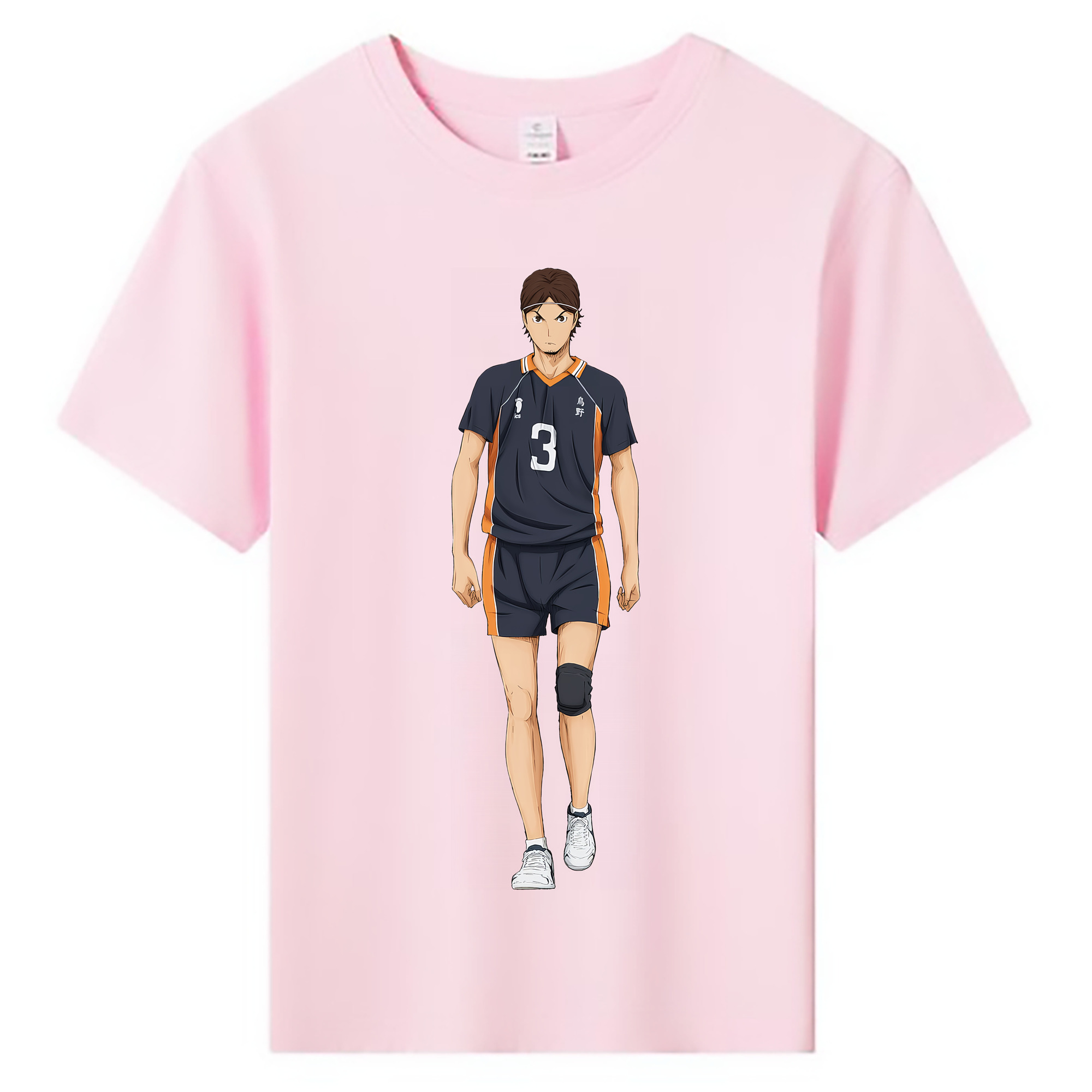 （画像用） ハイキュー!! Haikyu!! 綿100％キッズTシャツ（フロントプリント）