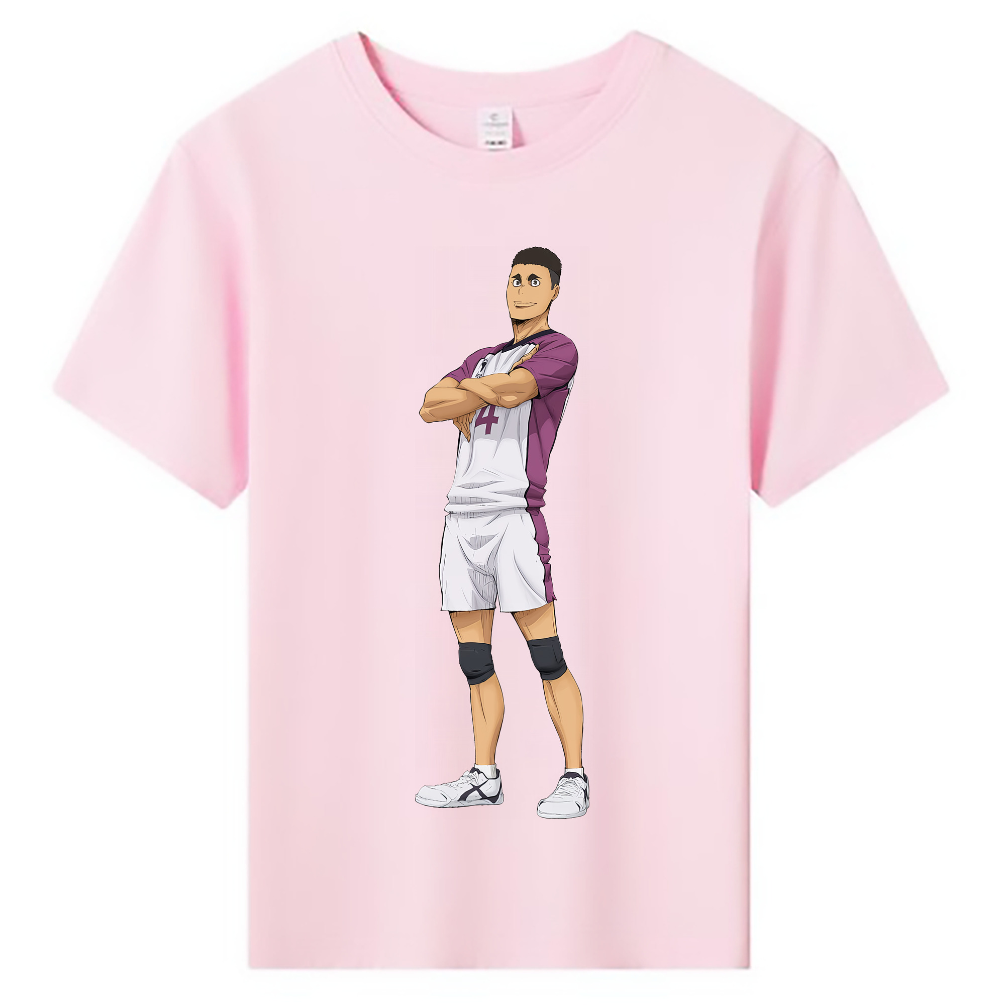 （画像用） ハイキュー!! Haikyu!! 綿100％キッズTシャツ（フロントプリント）