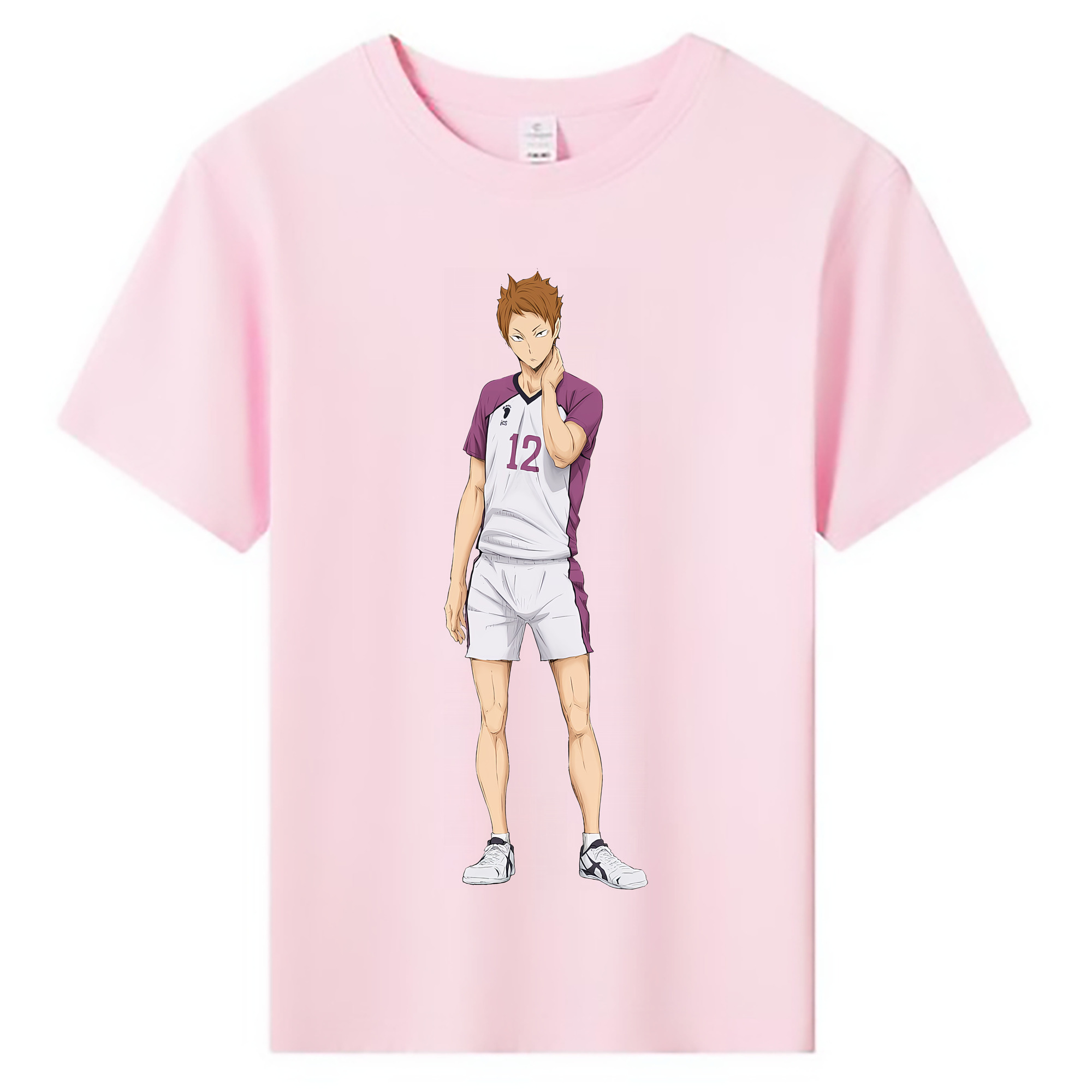 （画像用） ハイキュー!! Haikyu!! 綿100％キッズTシャツ（フロントプリント）