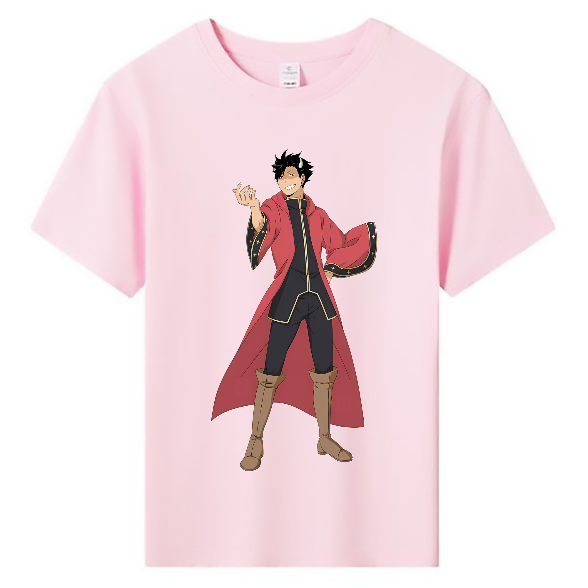 （画像用） ハイキュー!! Haikyu!! 綿100％キッズTシャツ（フロントプリント）
