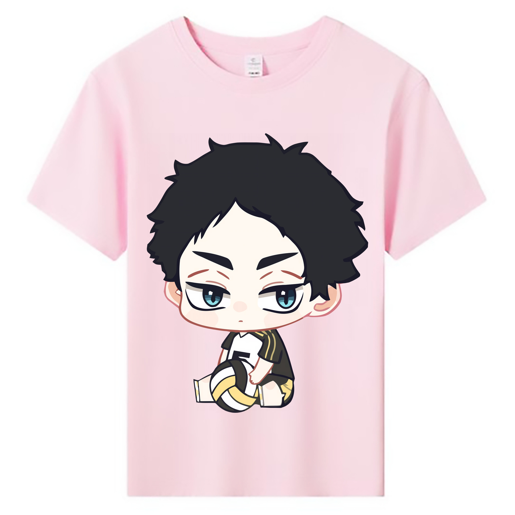 （画像用） ハイキュー!! Haikyu!! 綿100％キッズTシャツ（フロントプリント）
