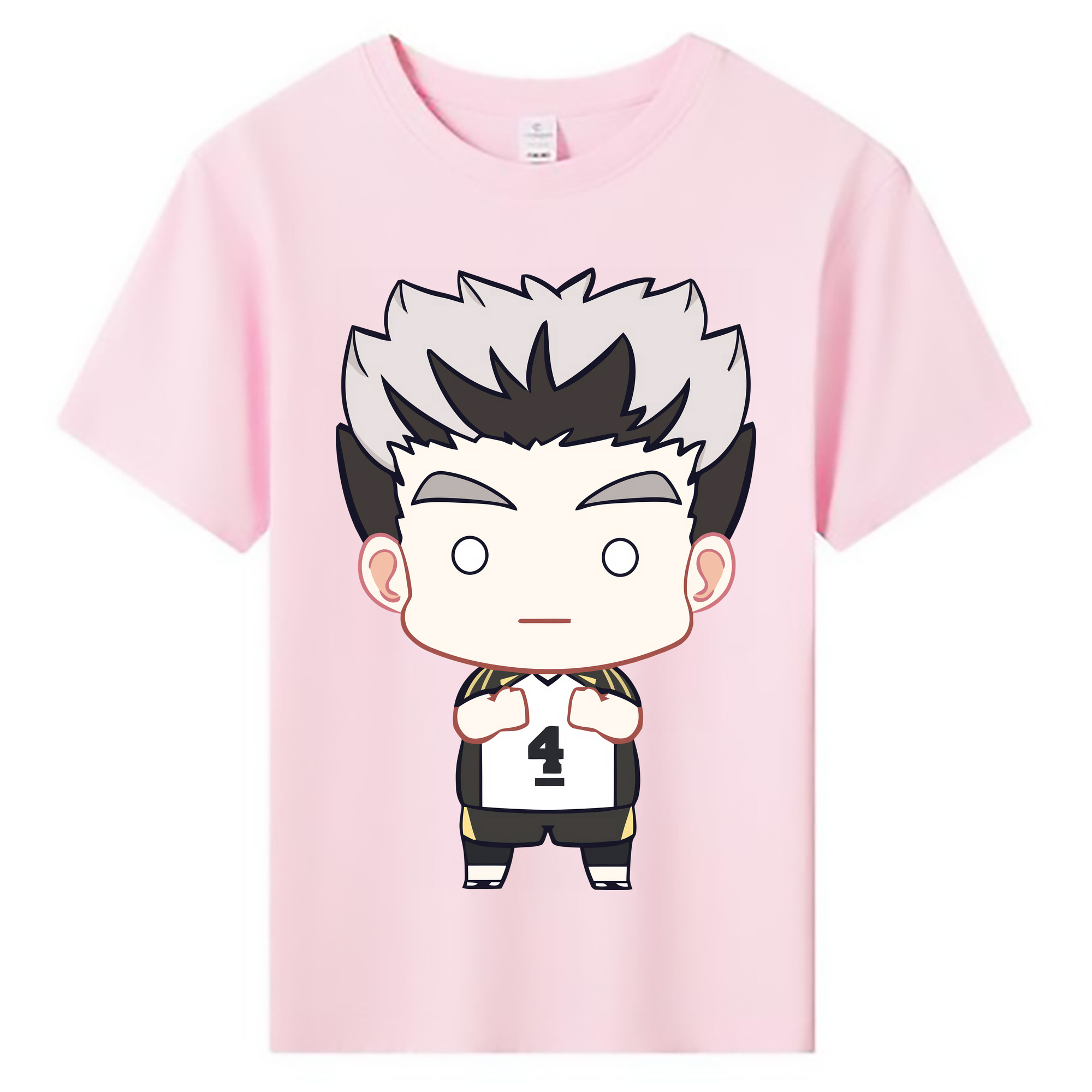 （画像用） ハイキュー!! Haikyu!! 綿100％キッズTシャツ（フロントプリント）
