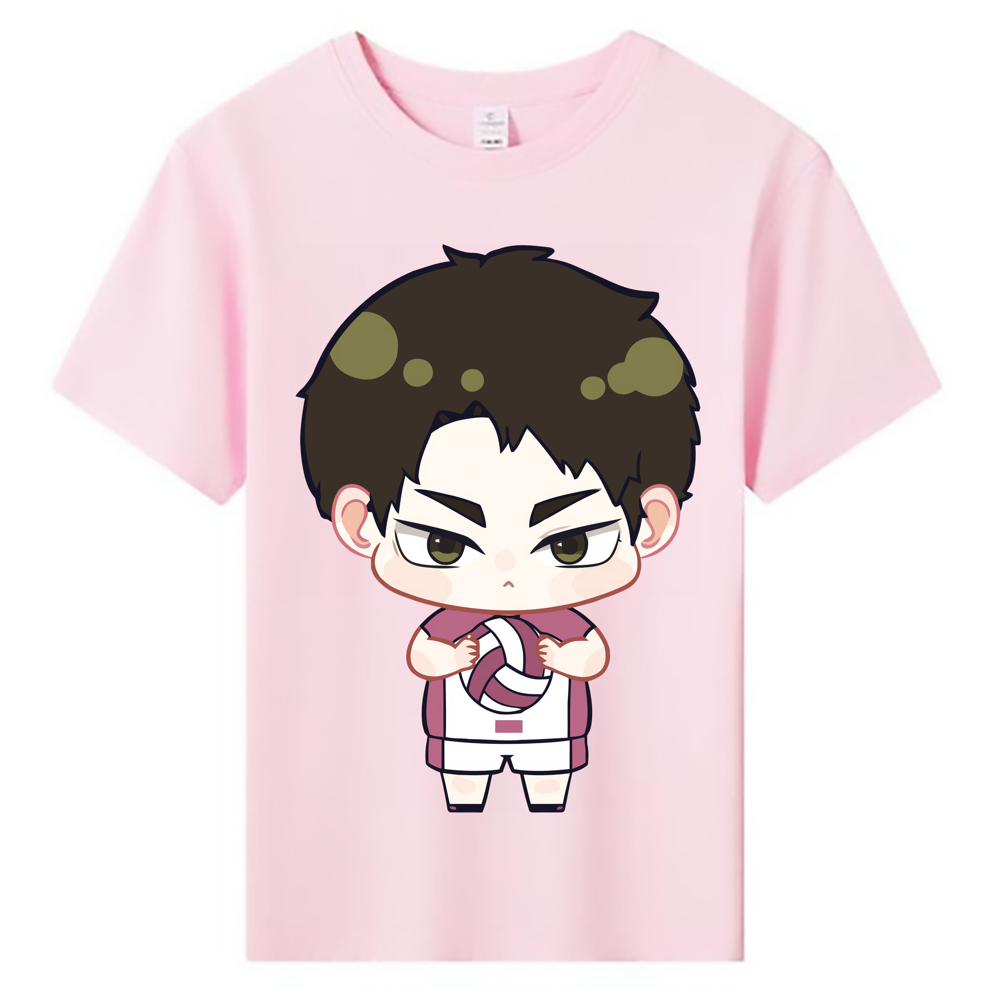 （画像用） ハイキュー!! Haikyu!! 綿100％キッズTシャツ（フロントプリント）