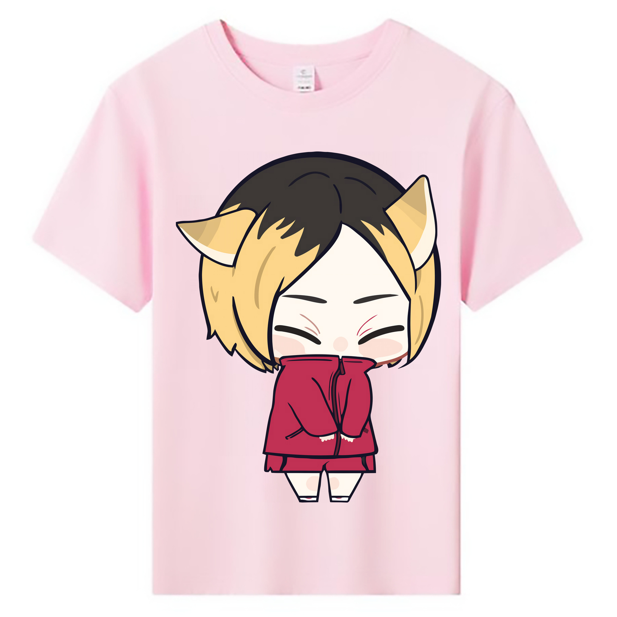 （画像用） ハイキュー!! Haikyu!! 綿100％キッズTシャツ（フロントプリント）