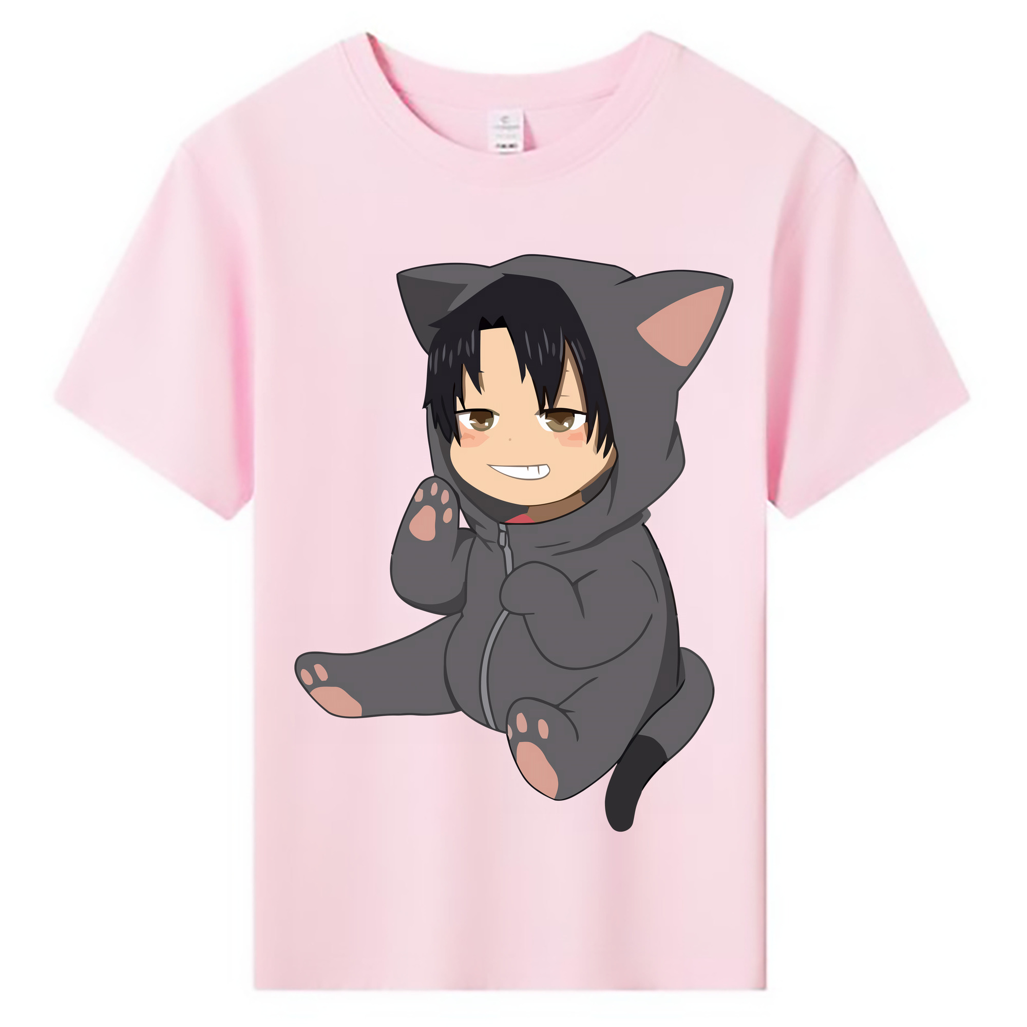 （画像用） ハイキュー!! Haikyu!! 綿100％キッズTシャツ（フロントプリント）