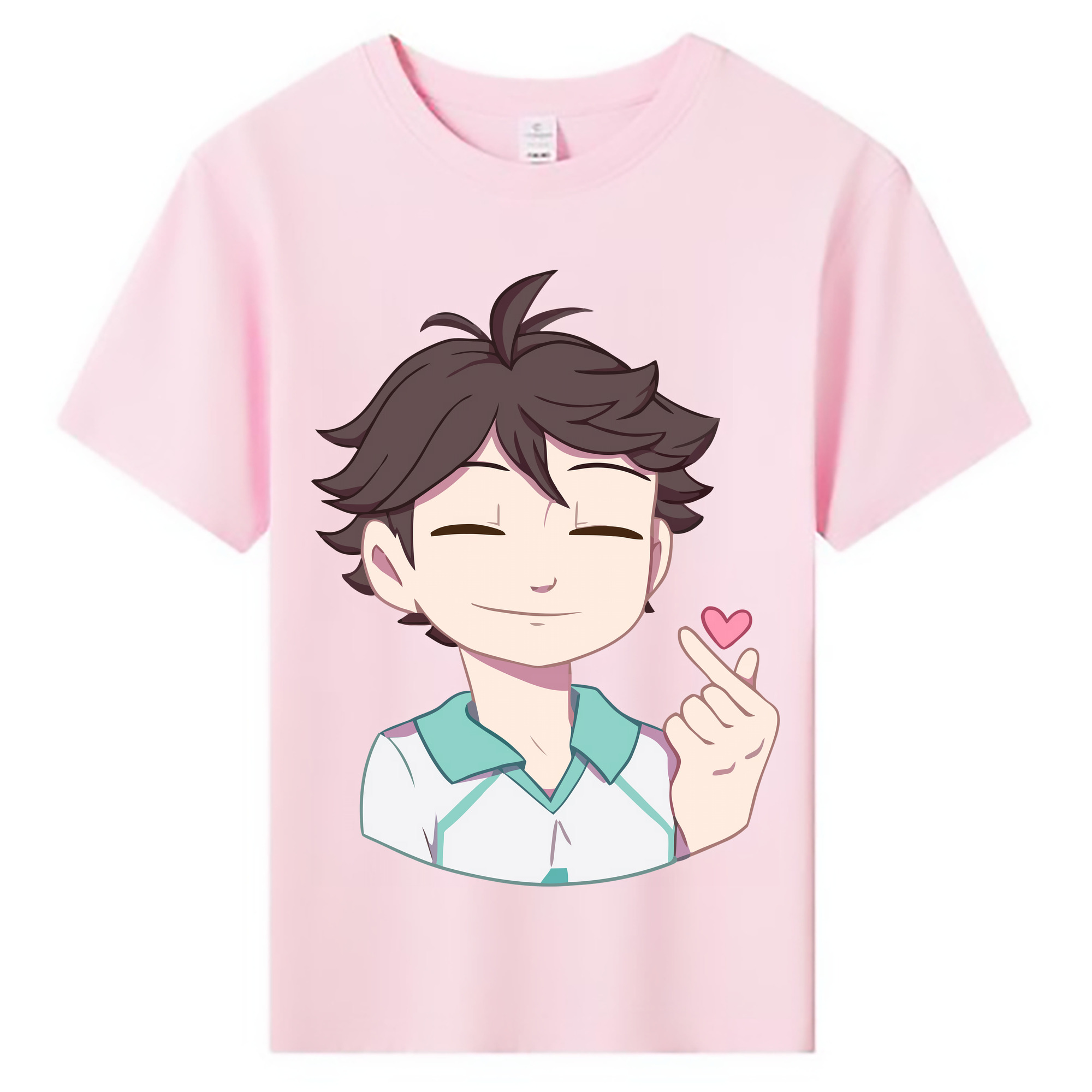 （画像用） ハイキュー!! Haikyu!! 綿100％キッズTシャツ（フロントプリント）